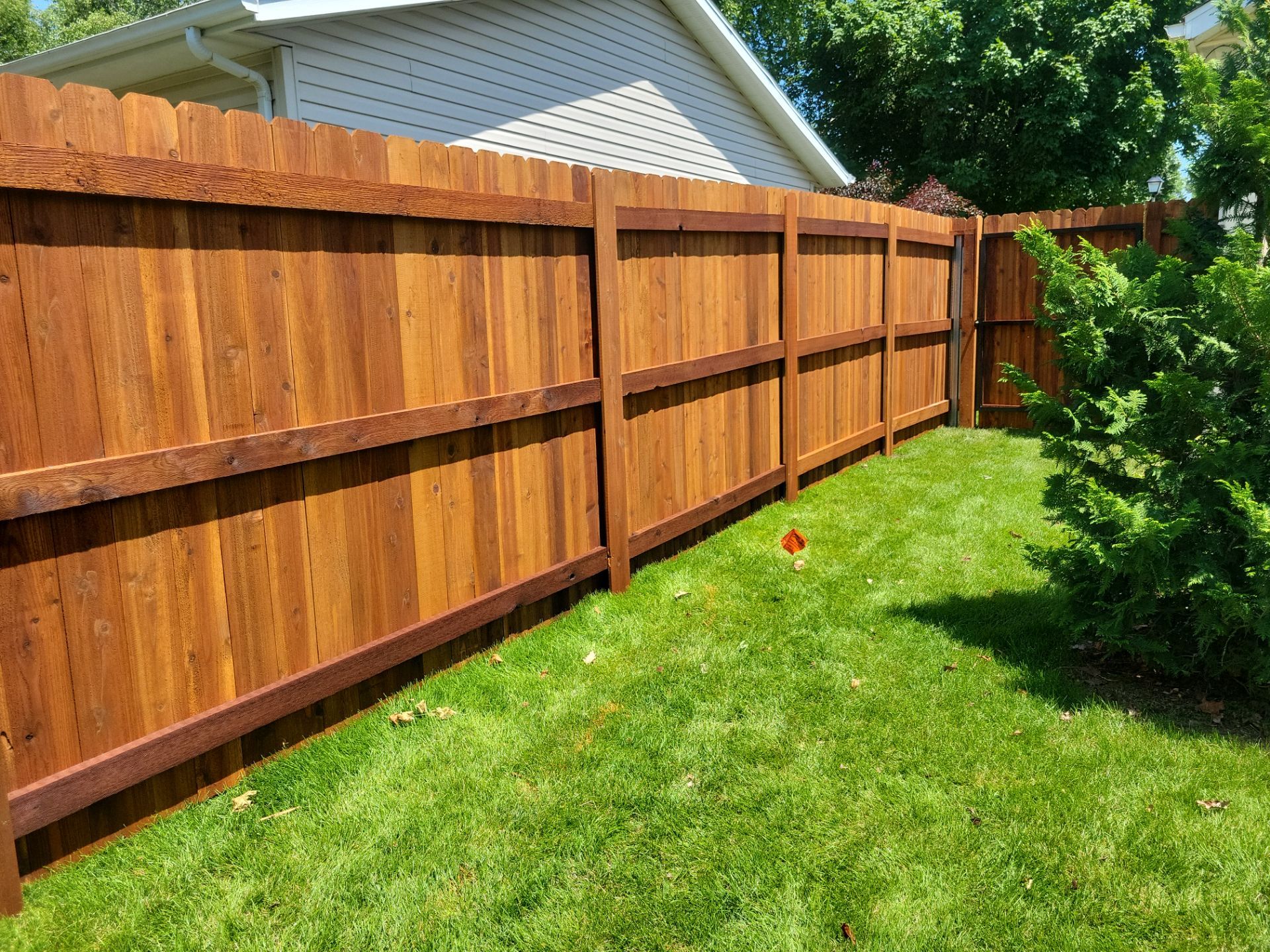 Project in Janesville by Perfect Picket Fence and Stain