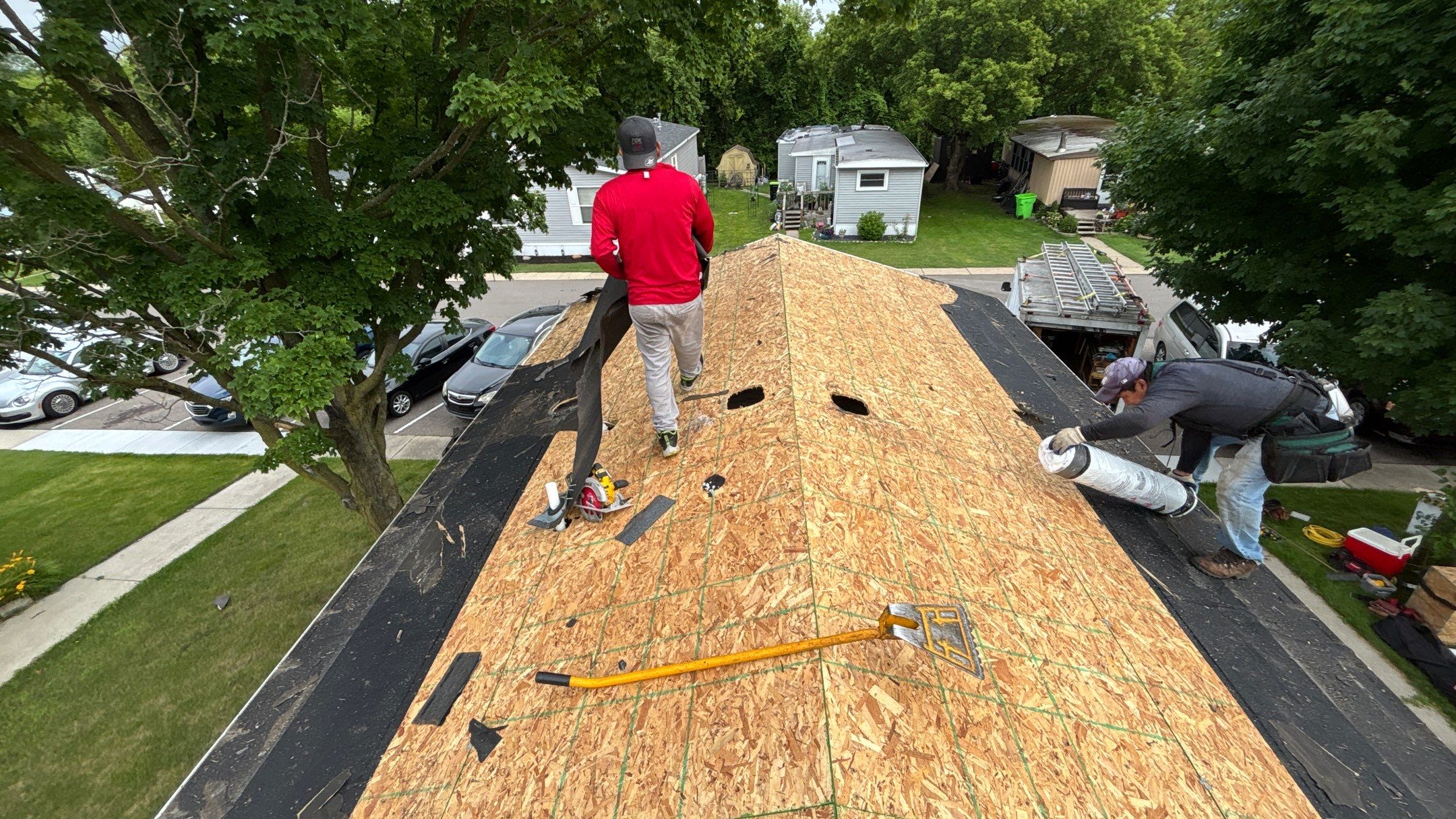 Roof Replacement using Owens Corning Sierra Gray by 180 Contractors