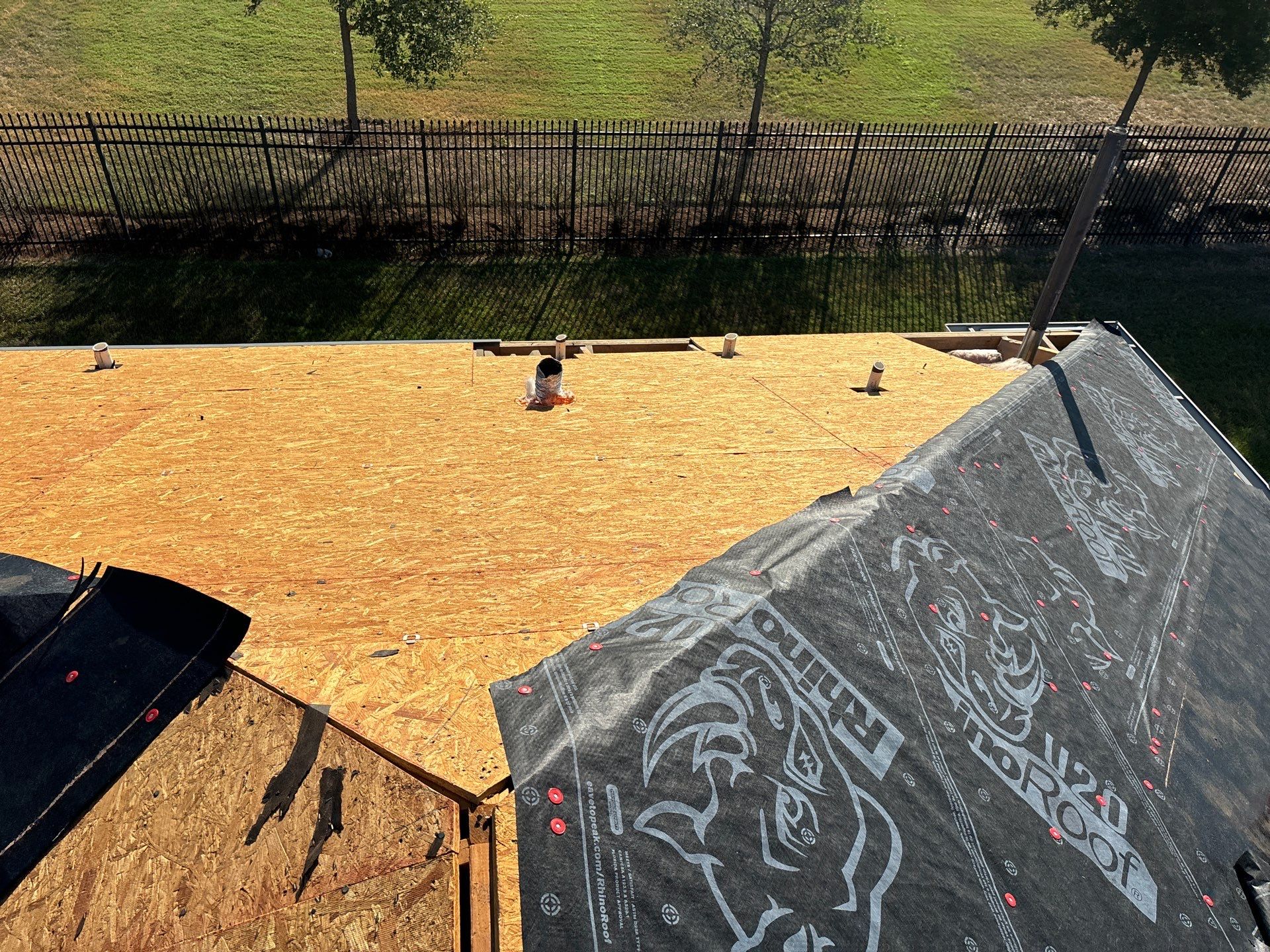 Residential Roofing Installation using Owen's Corning Duration (Lifetime) Shingles by Roof Repair Company