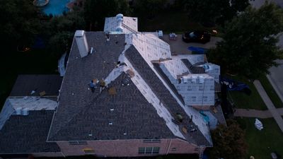 Residential Roofing Installation using IKO Nordic Class 4