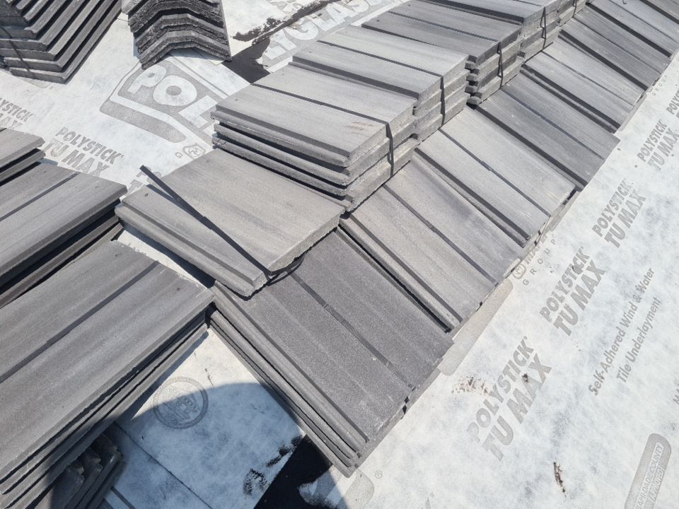 Residential Roofing Installation using Eagle Roofing Tile by BLUES BROTHERS ROOFING