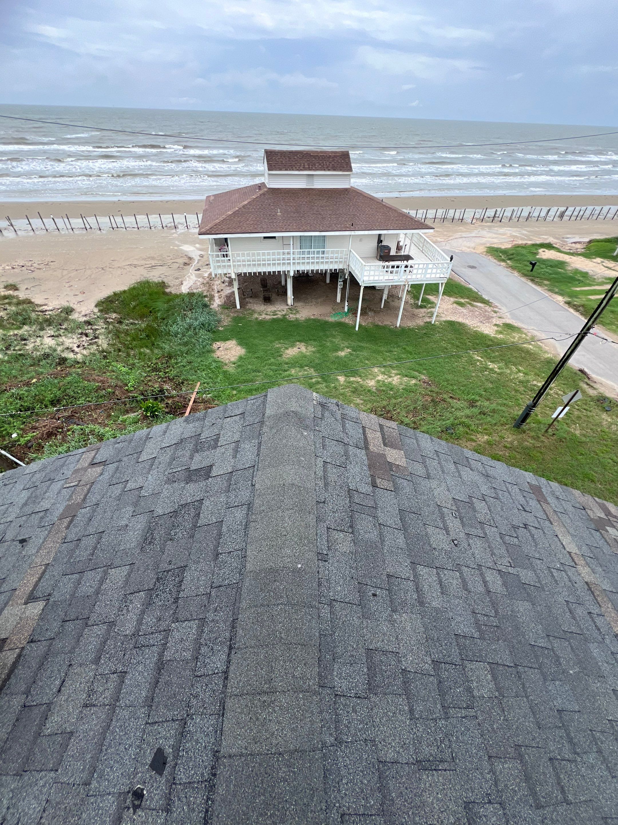 Hail Damage using Owen's Corning Duration (Lifetime) Shingles by Roof Repair Company