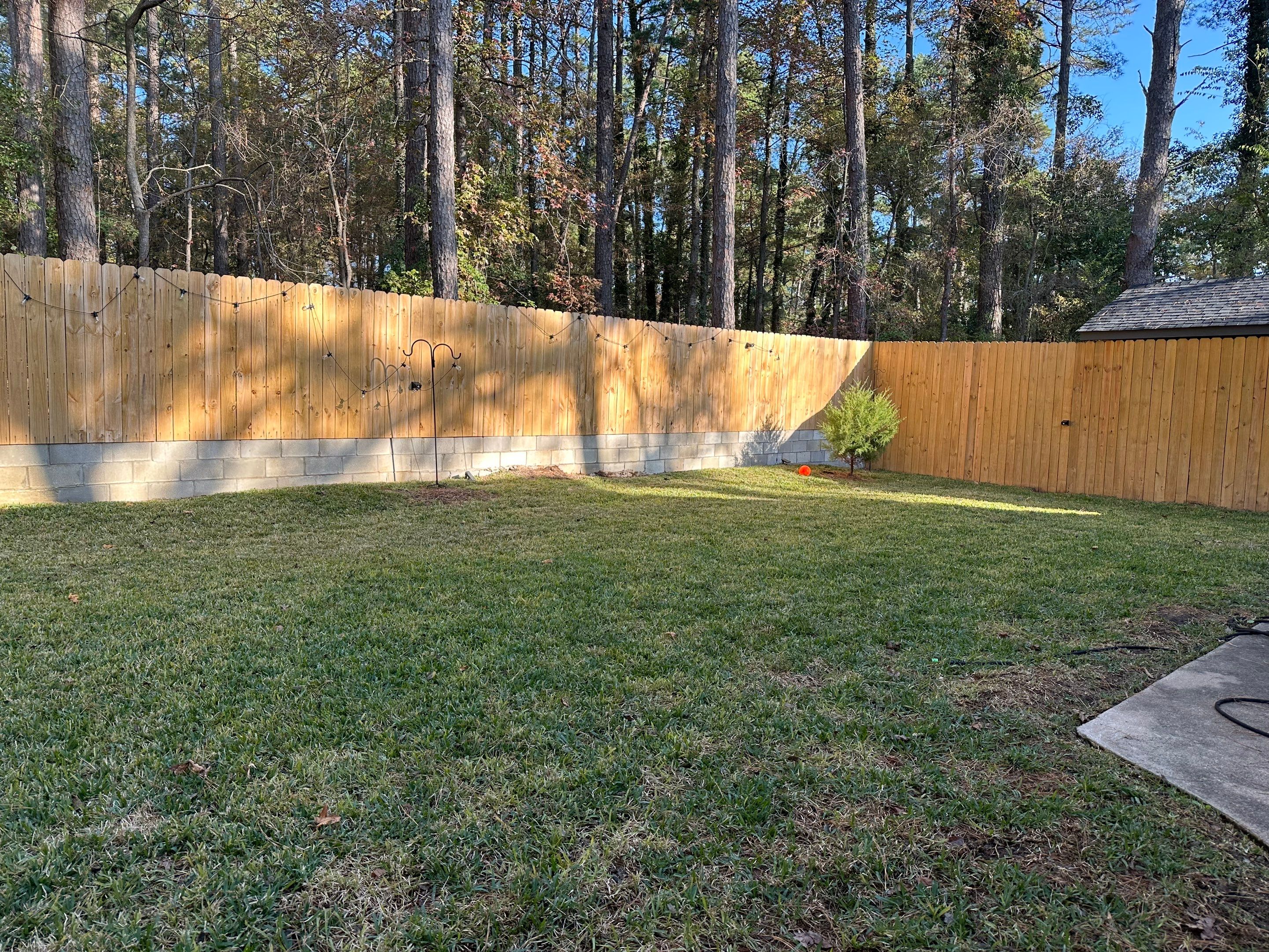 Hide-a-way Lake, Tx. Fence Staining and Interior Work by Quality Coats Painting