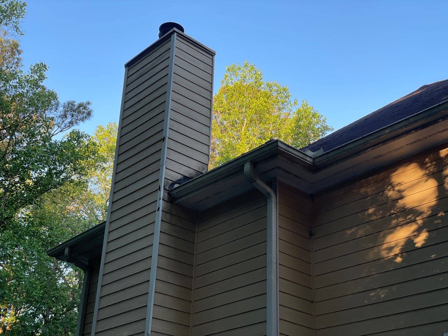 Residential Roofing Installation using Owens Corning Chateau Green  by Inspector Roofing and Restoration