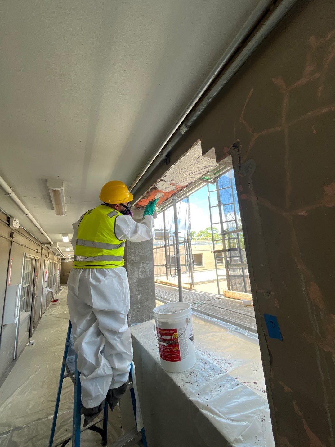 LBP remediation with demolition services by EAS Environmental, LLC.