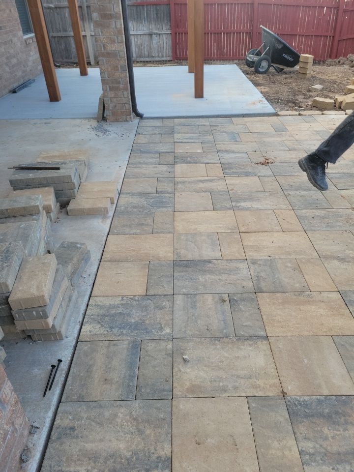 Outdoor kitchen by Clays Services Inc