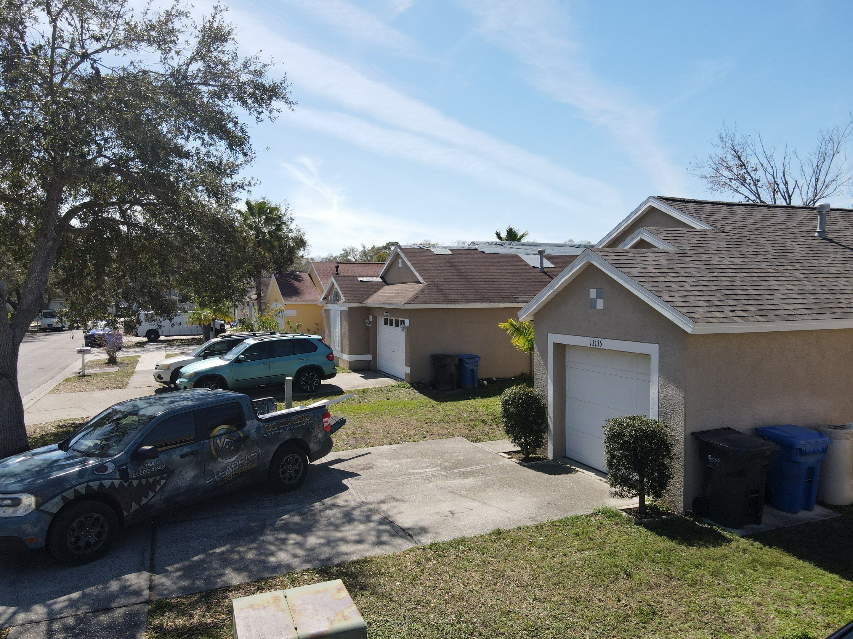 Roof Replacement in Tampa FL. by Steadfast Roofing 