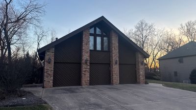 Completed gutter protection installation in West Chicago, IL 60185
