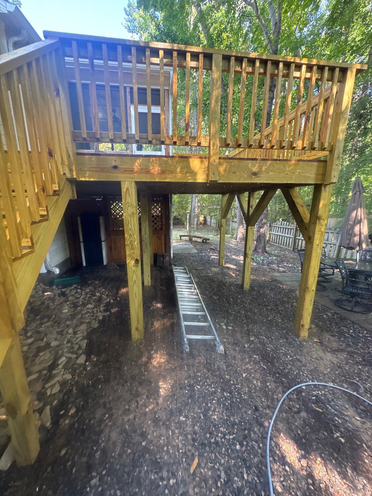Deck using Wood Sealant by DuraSeal