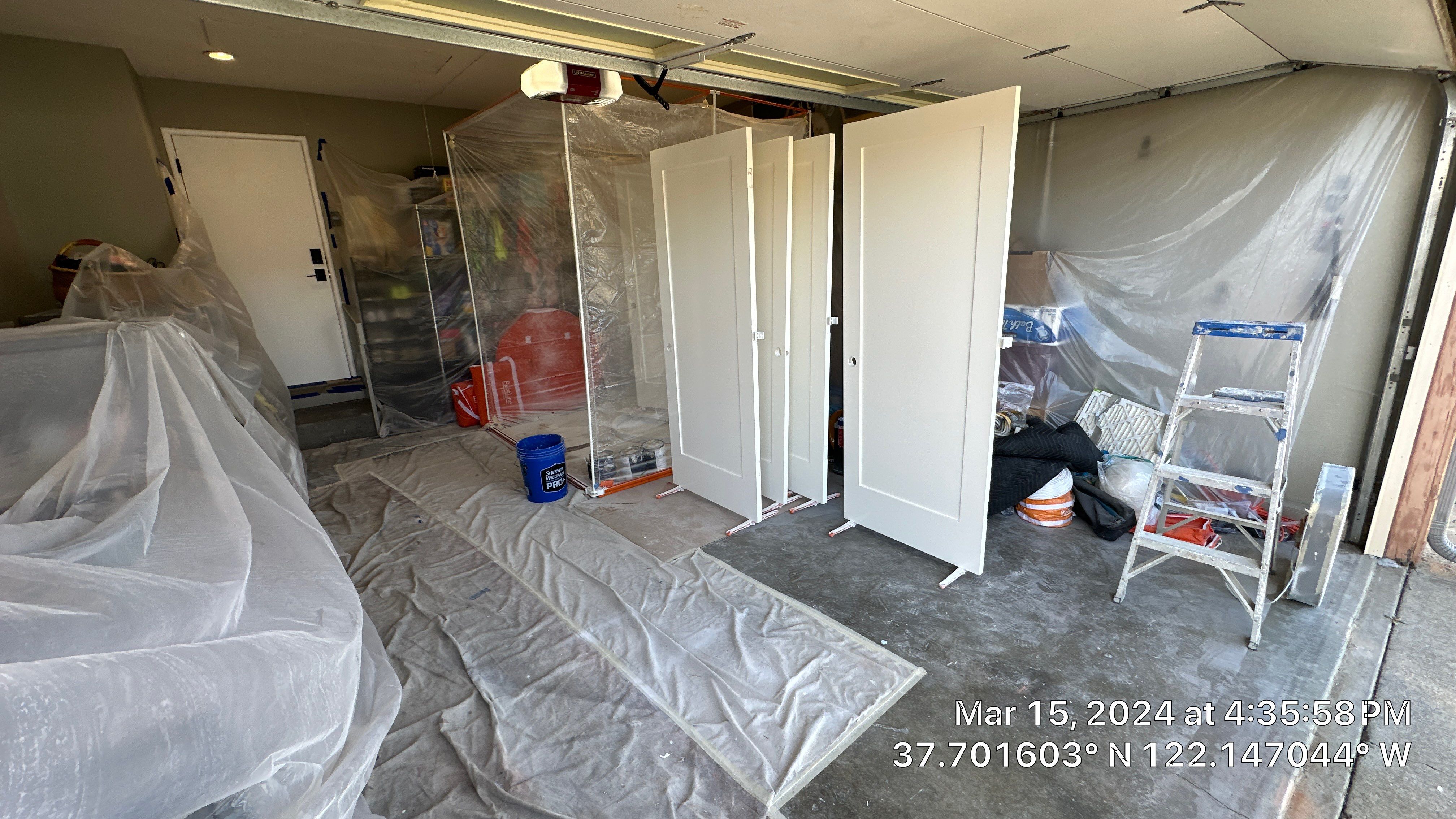 New doors  by Herrera’s Bay Area Painting inc.