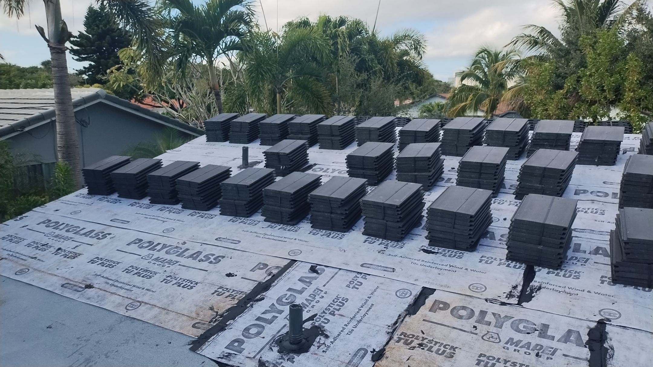 Residential Roofing Installation using WestLake Roofing Tile by BLUES BROTHERS ROOFING