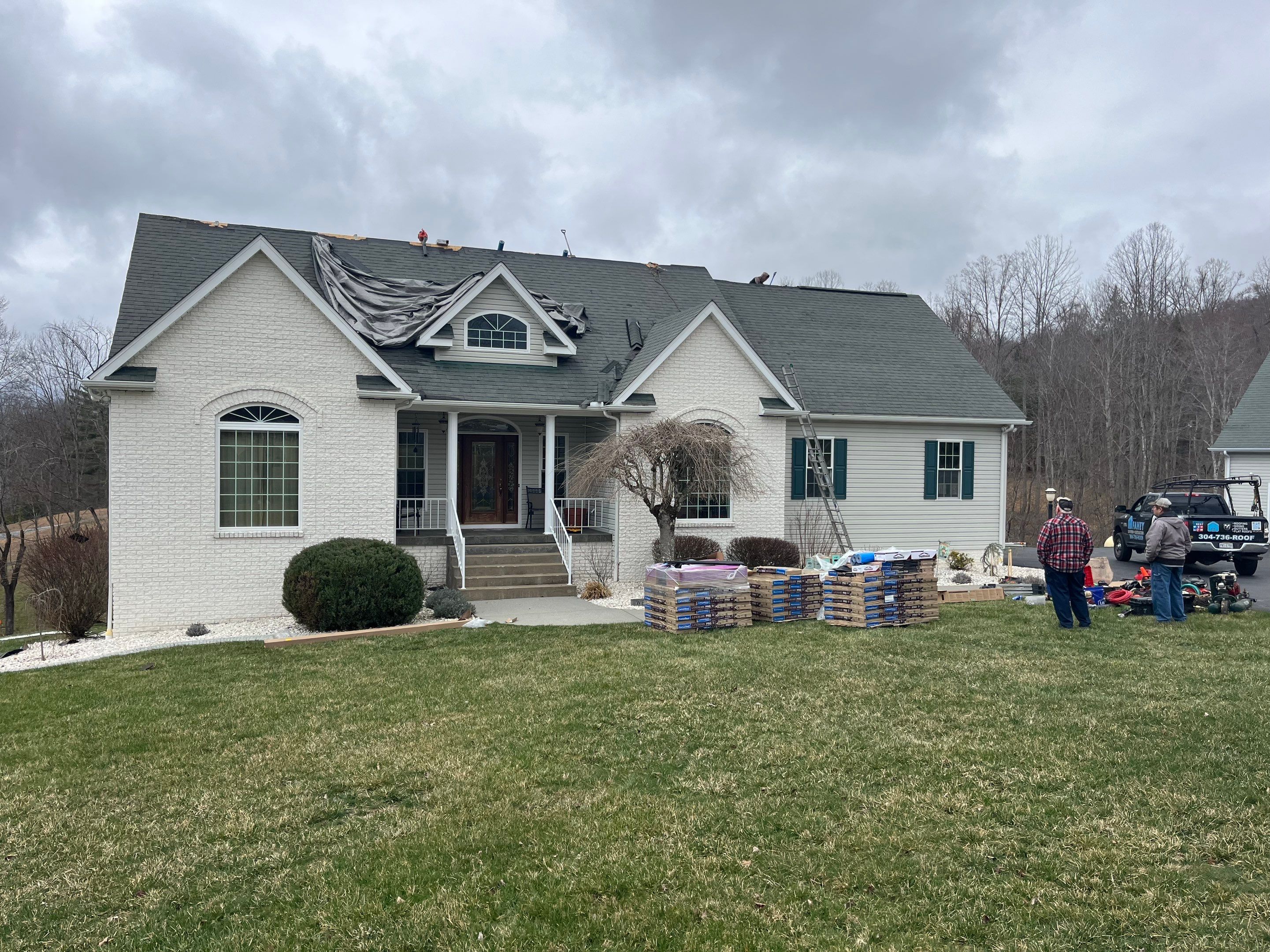 Residential Roofing Installation using Certainteed Landmark Pro Shingles by Fahey Roofing + Contracting