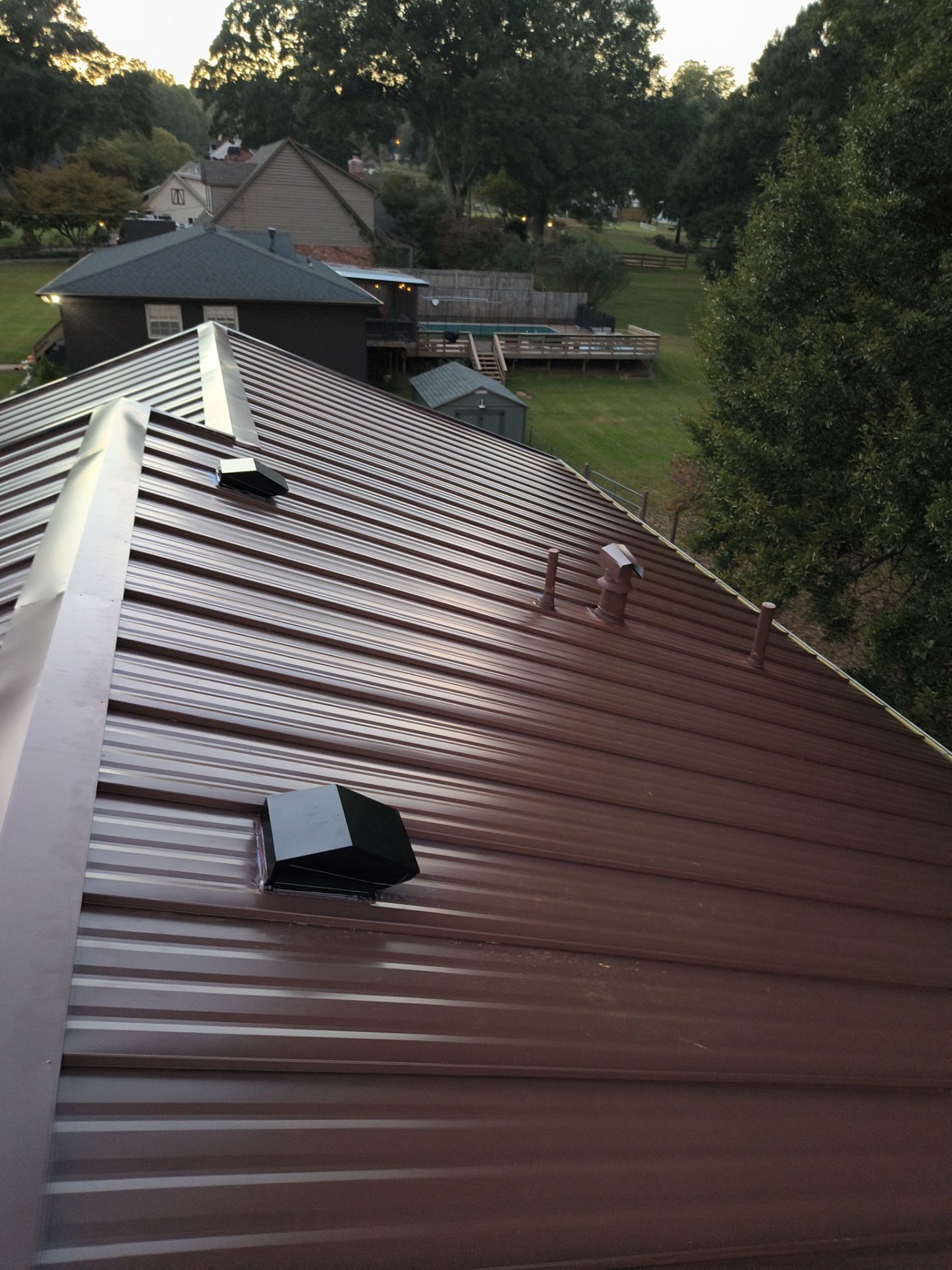 Standing Seam Metal Roof Installation in Trussville by NANOROOF Alabama