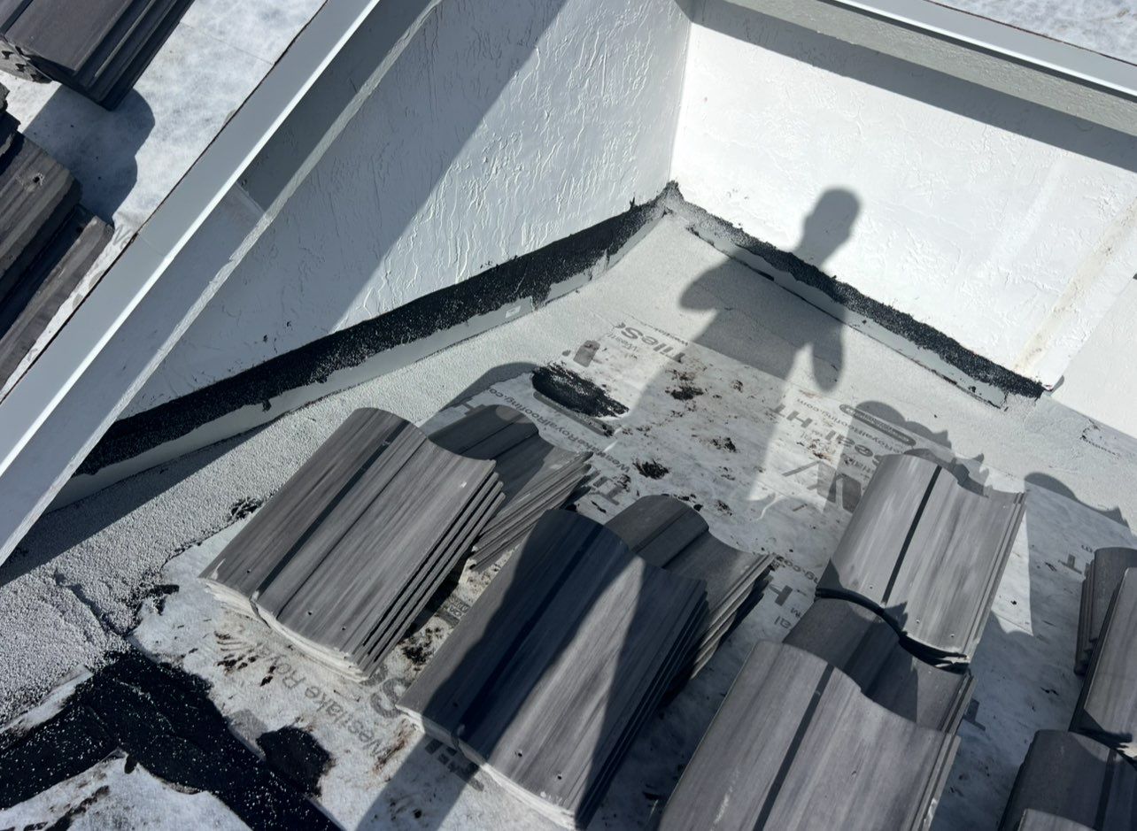 Residential Concrete Tile Roof Replacement and Fascia Repair in Boca Raton by Aastro Roofing