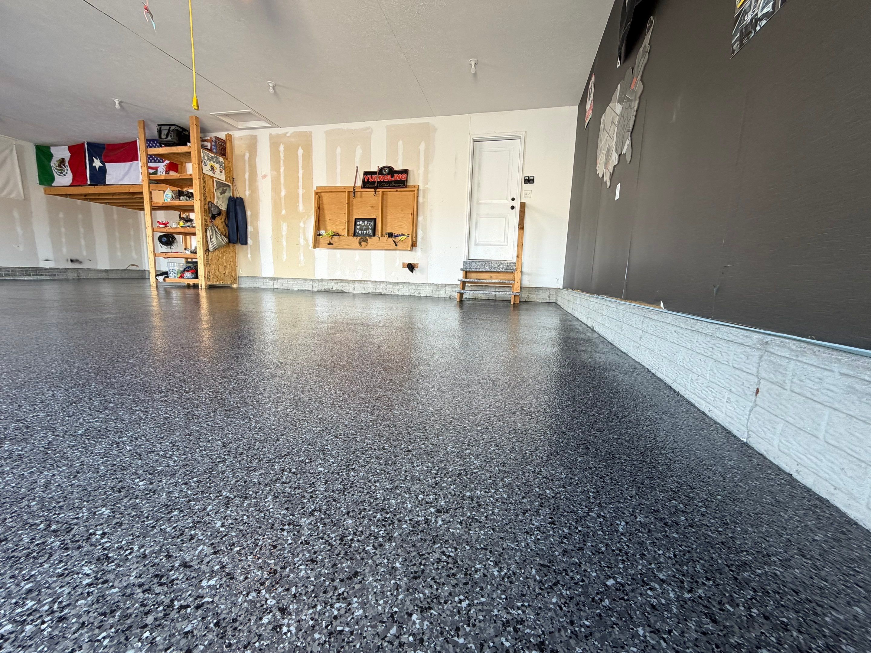 Silver Platinum Metallic by Granite Garage Floors