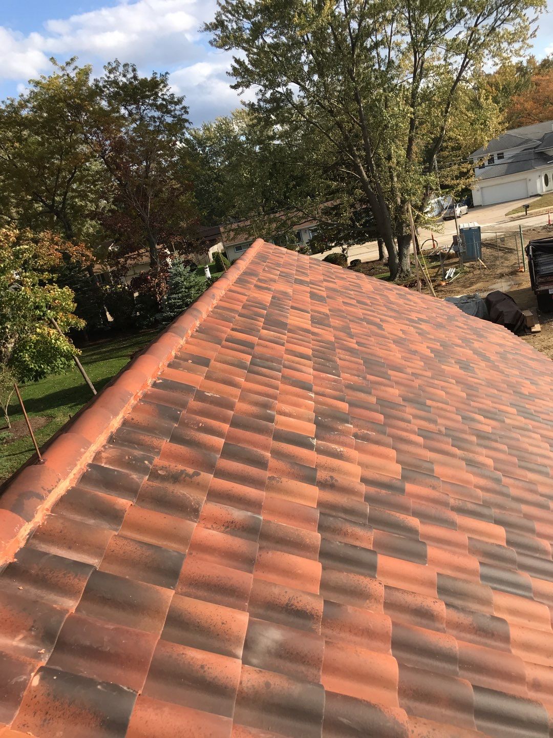 Custom Tile on Lake Erie by Runyon & Sons Roofing