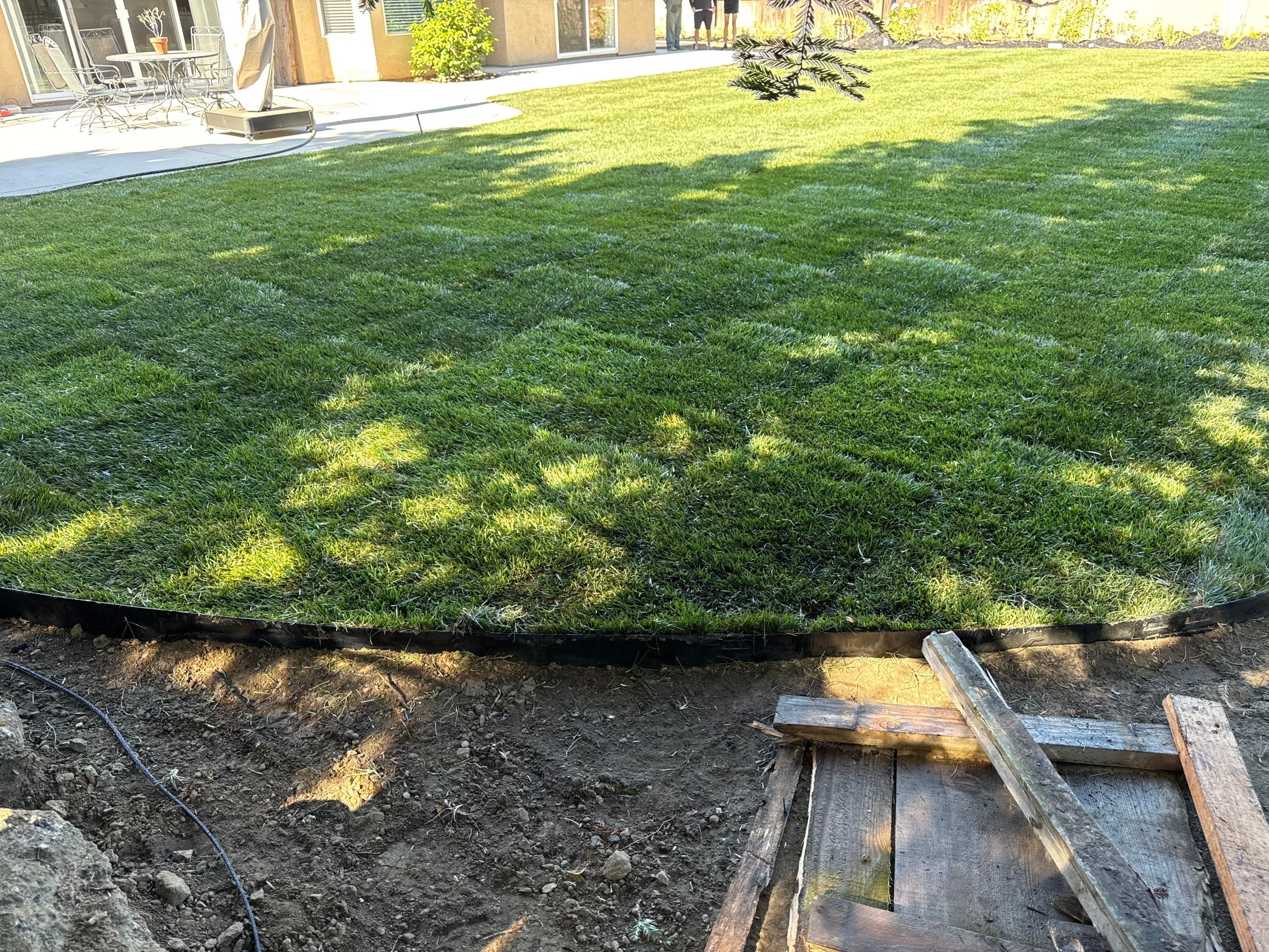Project in Woodbridge by A - G Sod Farms
