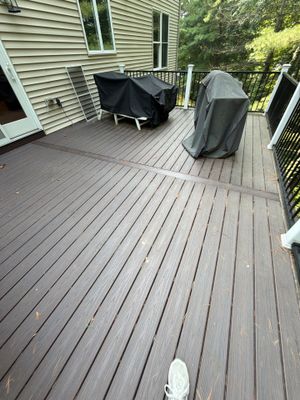 Gutter Cleaning in Whippany, NJ — Gallo Bros job photo