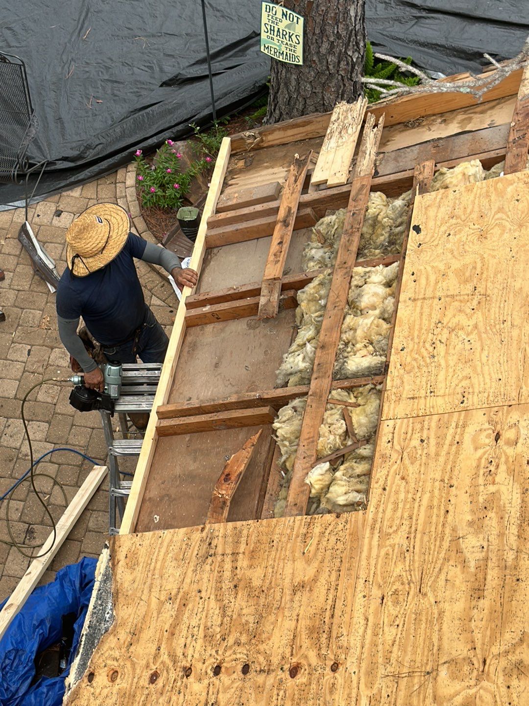Residential Roofing Installation using Owen's Corning Duration (Lifetime) Shingles by Roof Repair Company