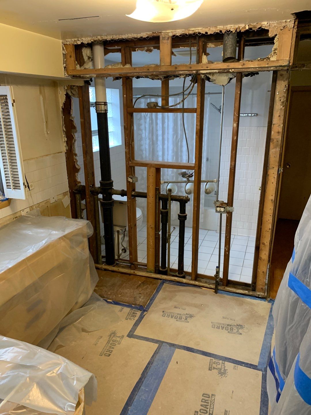 Sewage Pipe Break in the Attic by Chicagoland Water Medics