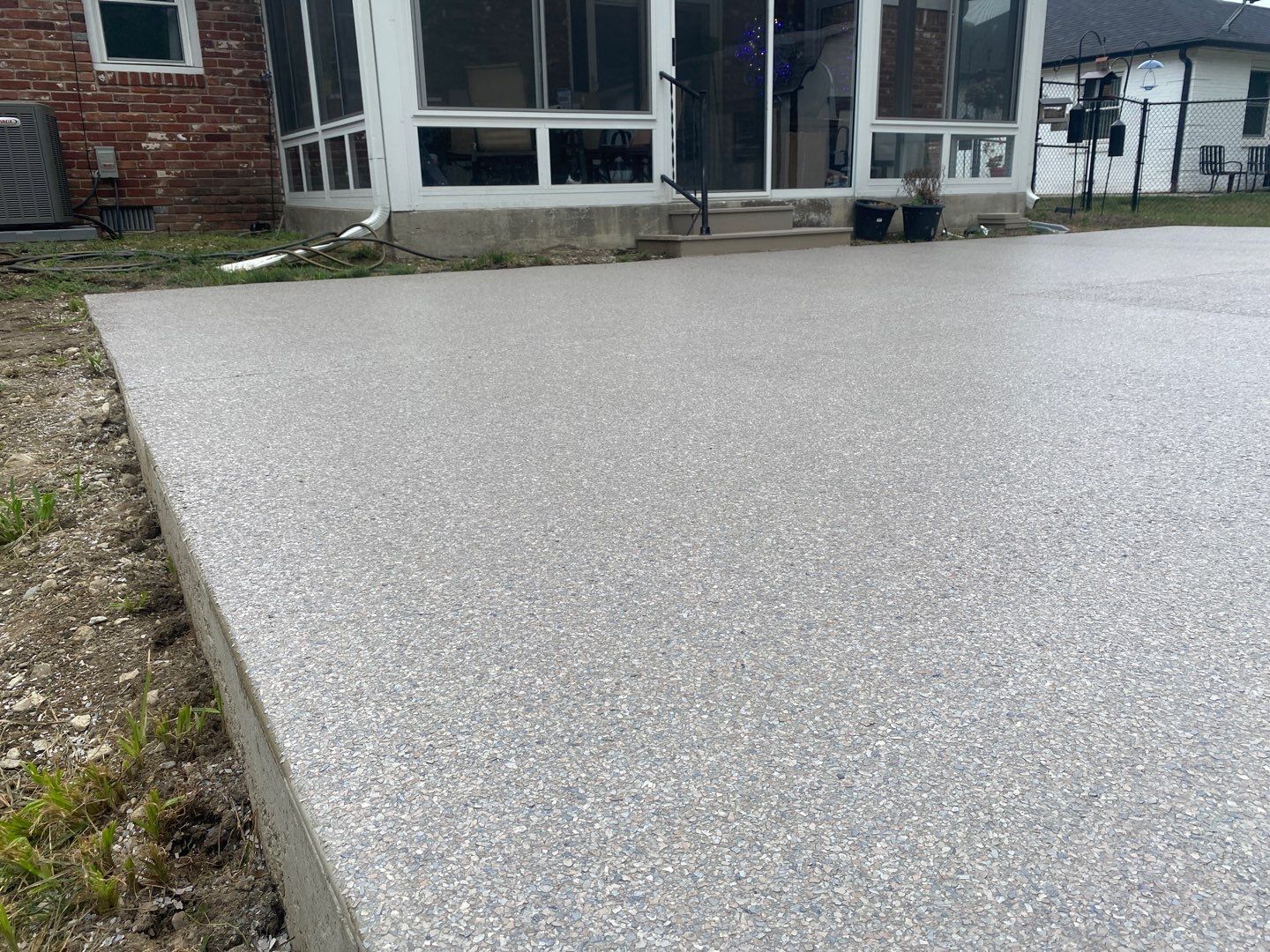 Patio Installation using Fieldstone by Your1DayFloor.com