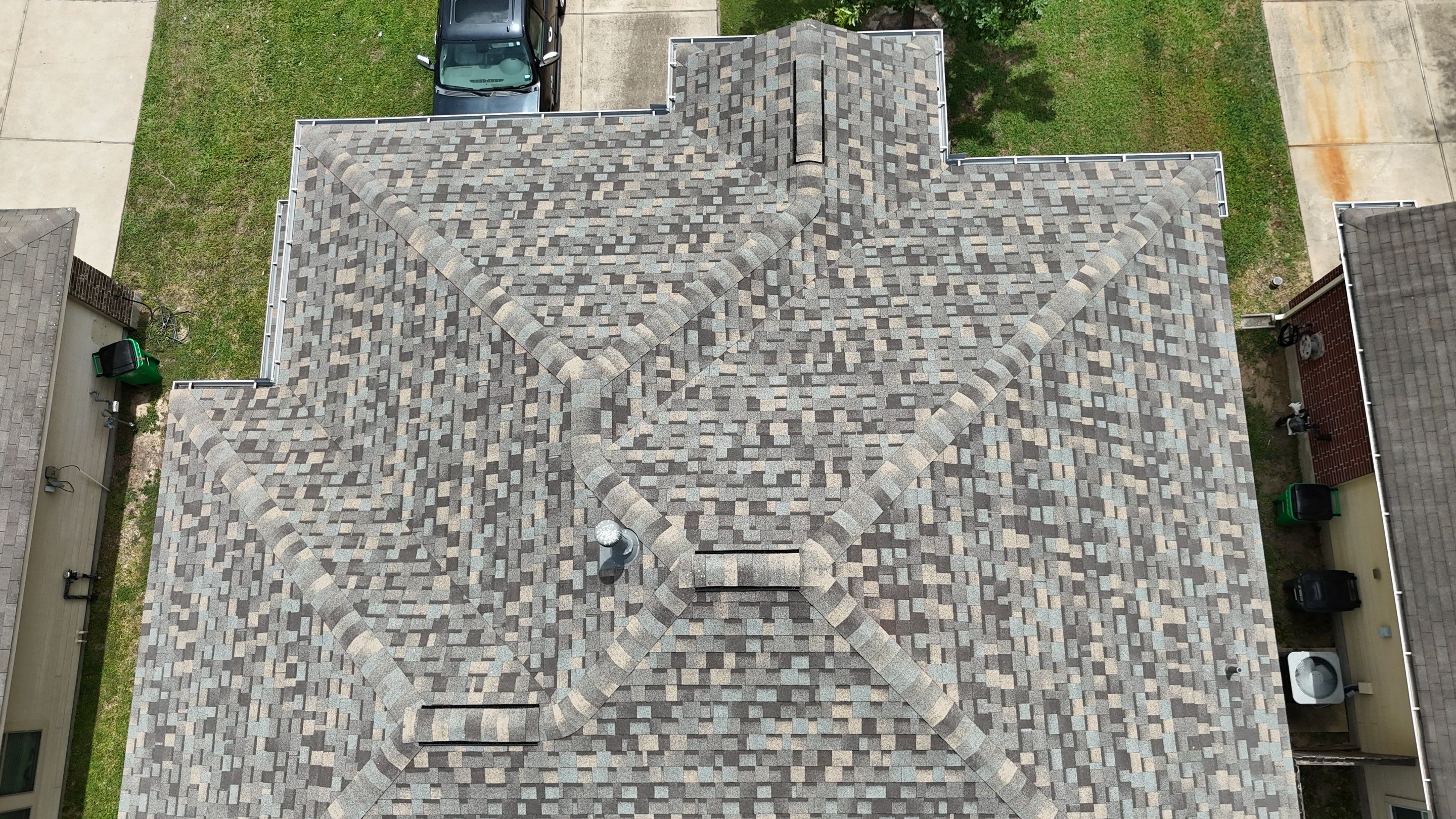 Residential Roofing Installation using IKO Dynasty by Core Four Roofing