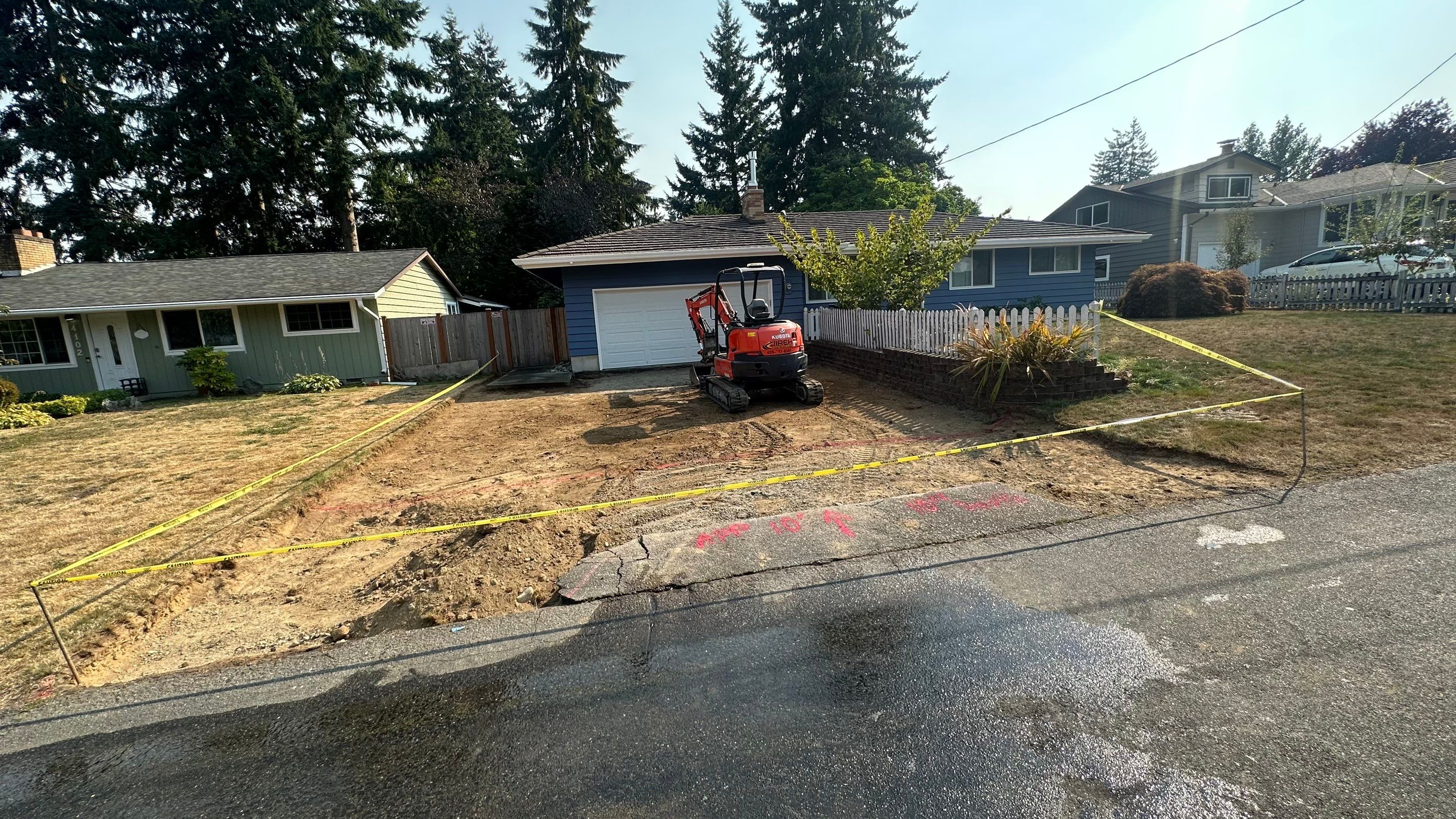 Shannon | Driveway Pour, Concrete Project  by Jireh Asphalt & Concrete Inc 