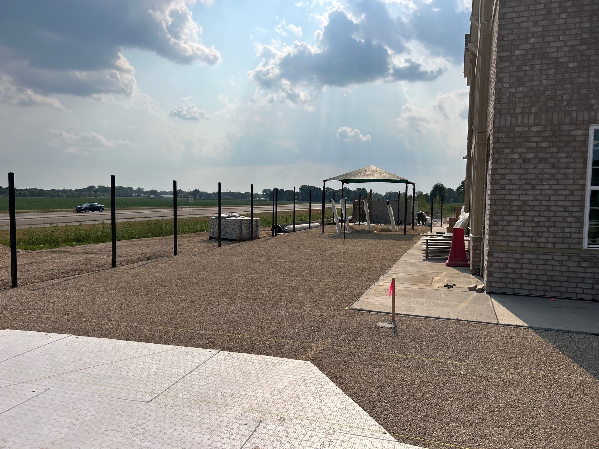 Lake Elmo Playground Artificial Turf Installation by Southwest Greens Midwest