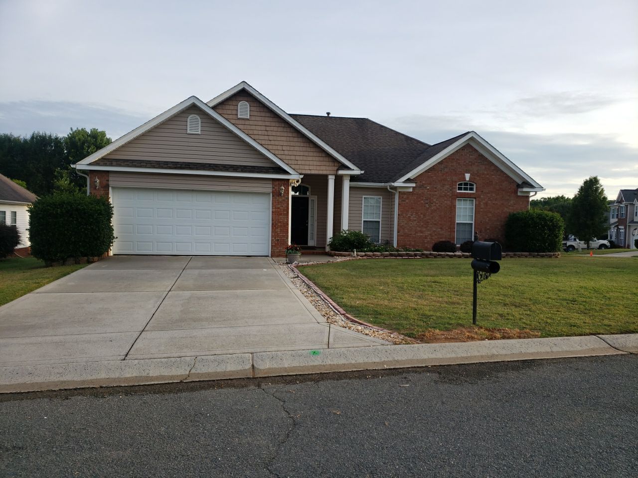 House Wash using cleaner by G&H Home Tech Pros LLC