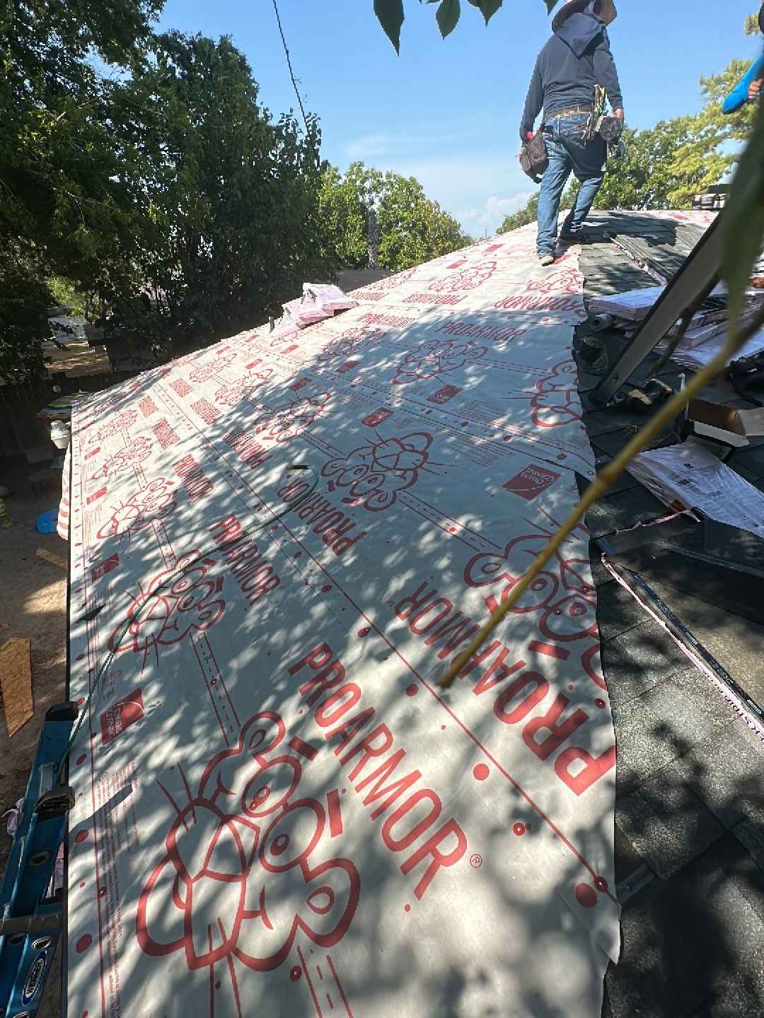 Residential Roofing Installation using Owen's Corning Duration (Lifetime) Shingles by Roof Repair Company