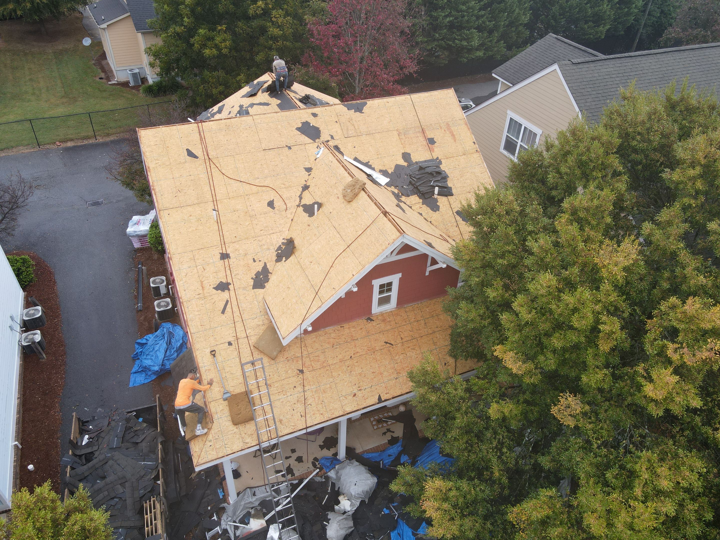 Residential Roofing Installation using Owens Corning by Inspector Roofing and Restoration
