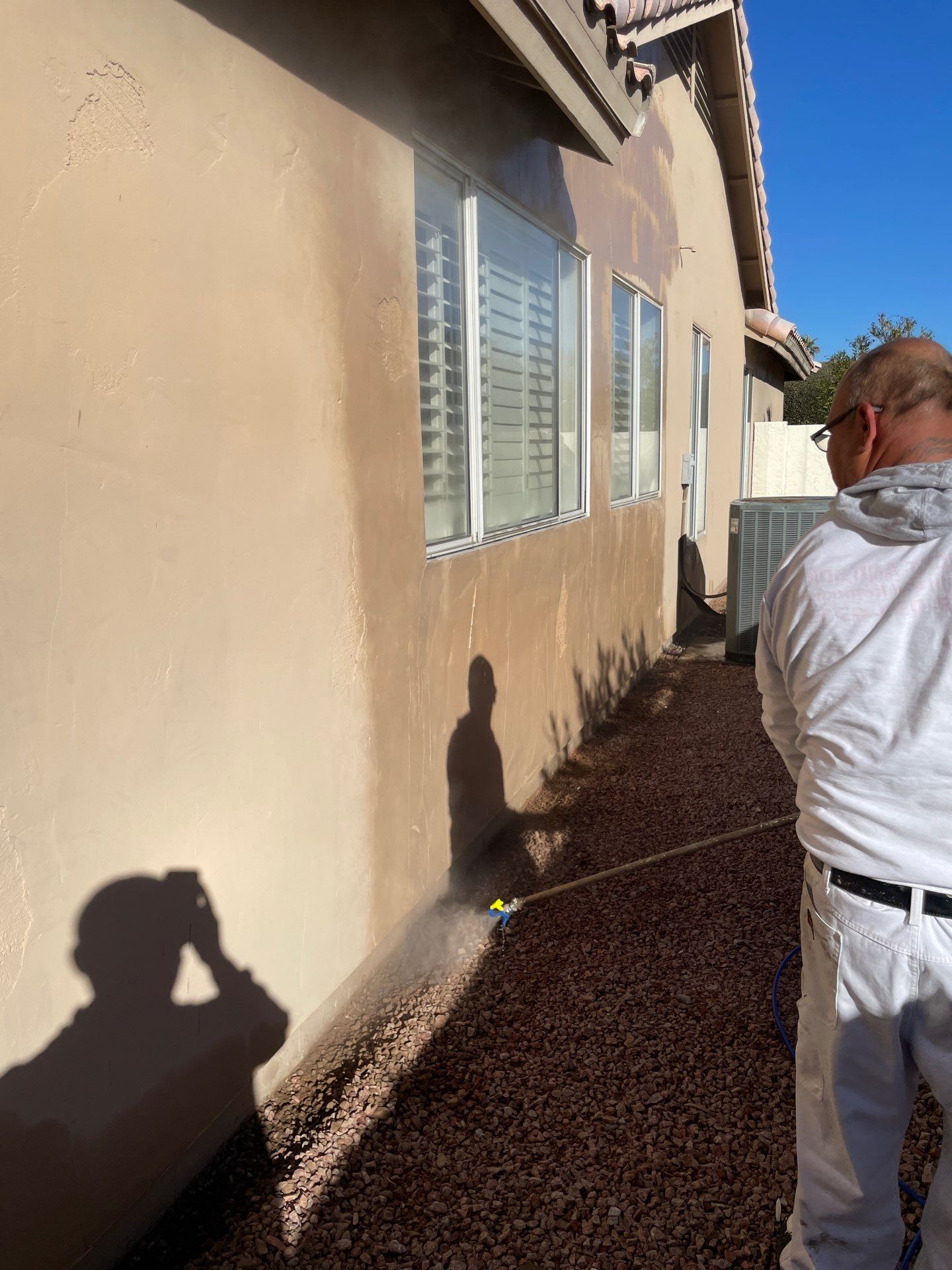 Gazzo - A Beautiful Home Exterior Transformation in Scottsdale, AZ with C&M Primer and Sherwin Williams Paints by Double G Painting Contractors, LLC