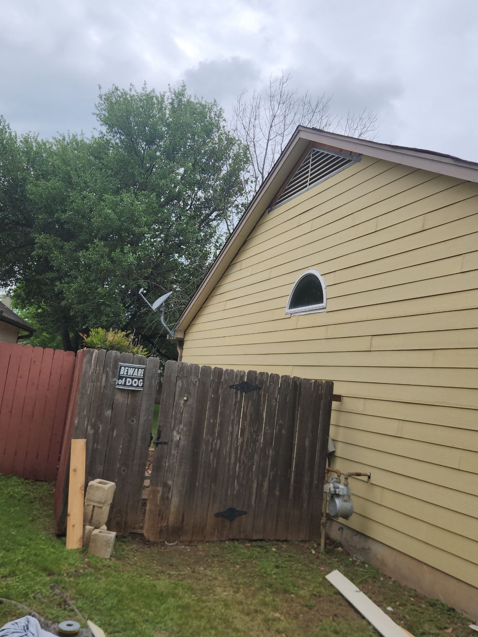 Siding project in Cedar Park, TX by REPS Austin Area Roofer
