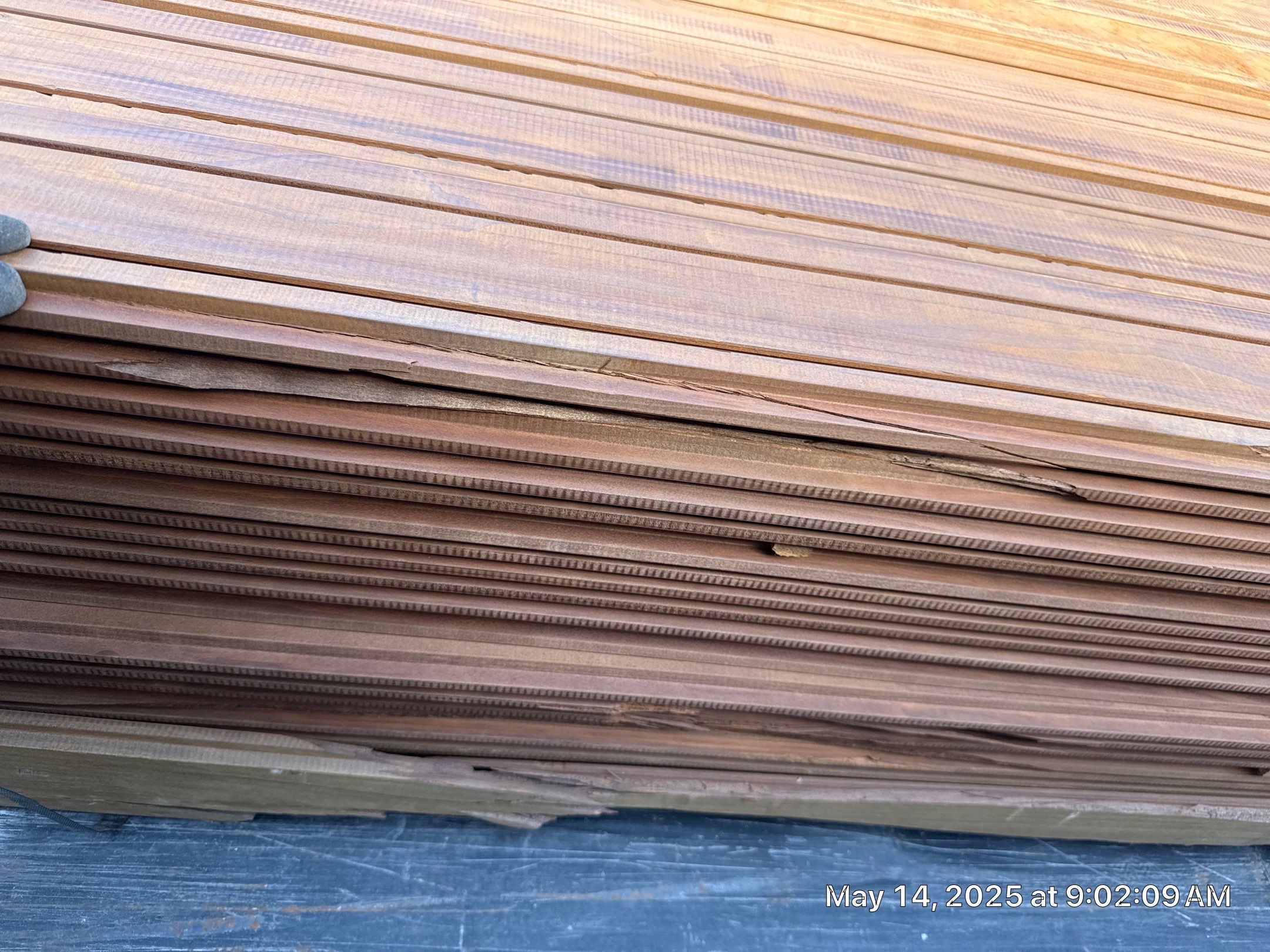 Kebony siding  by New Era Siding Inc 