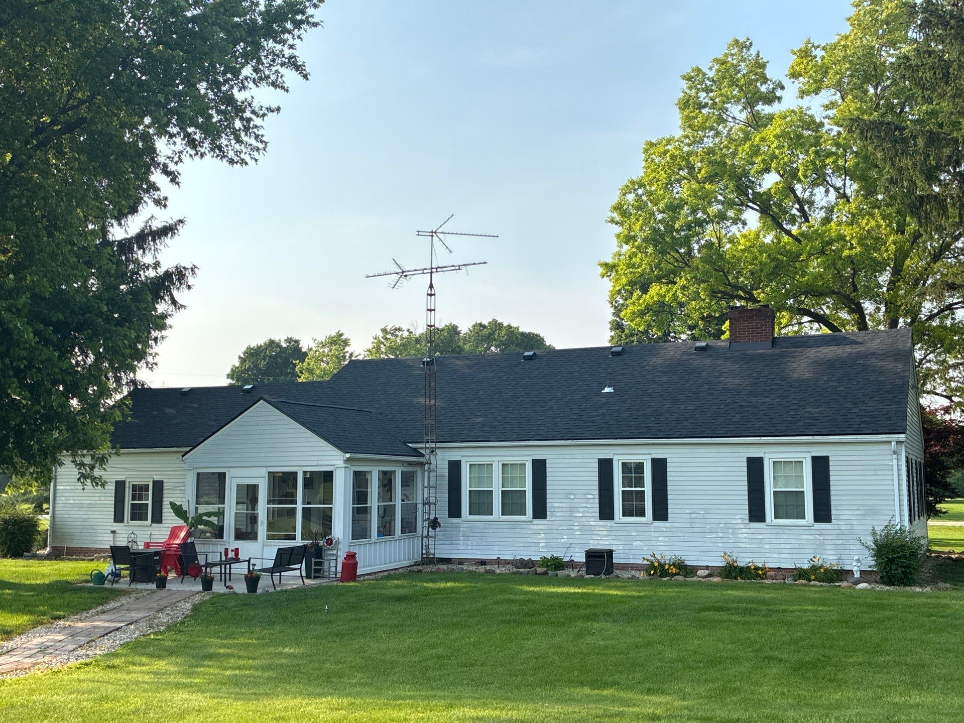 Project in Eaton, IN by Rodeffer Roofing INC