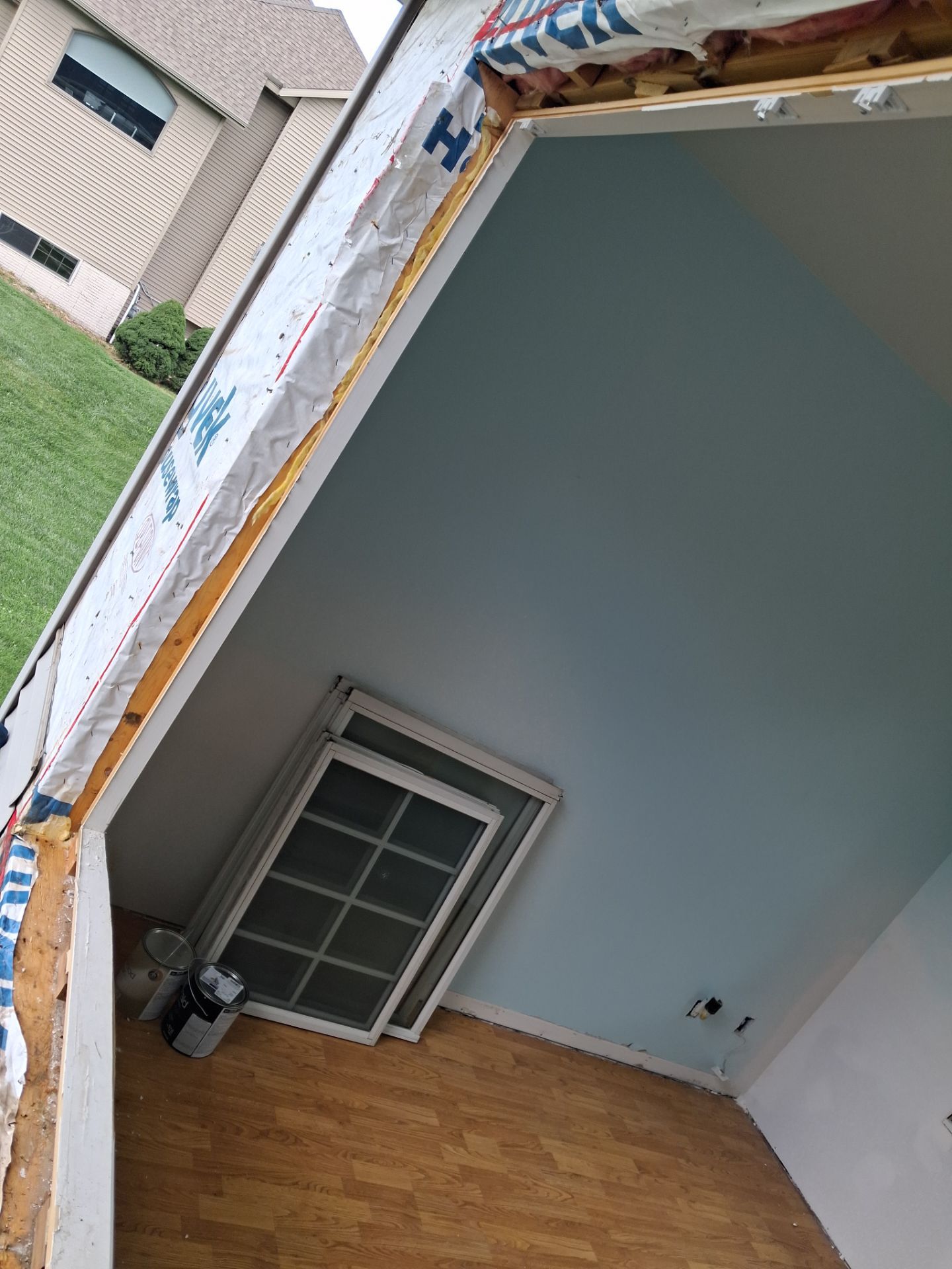 Replacing Old Windows with Hawthorn Vinyl Windows by United Windows and Siding LLC