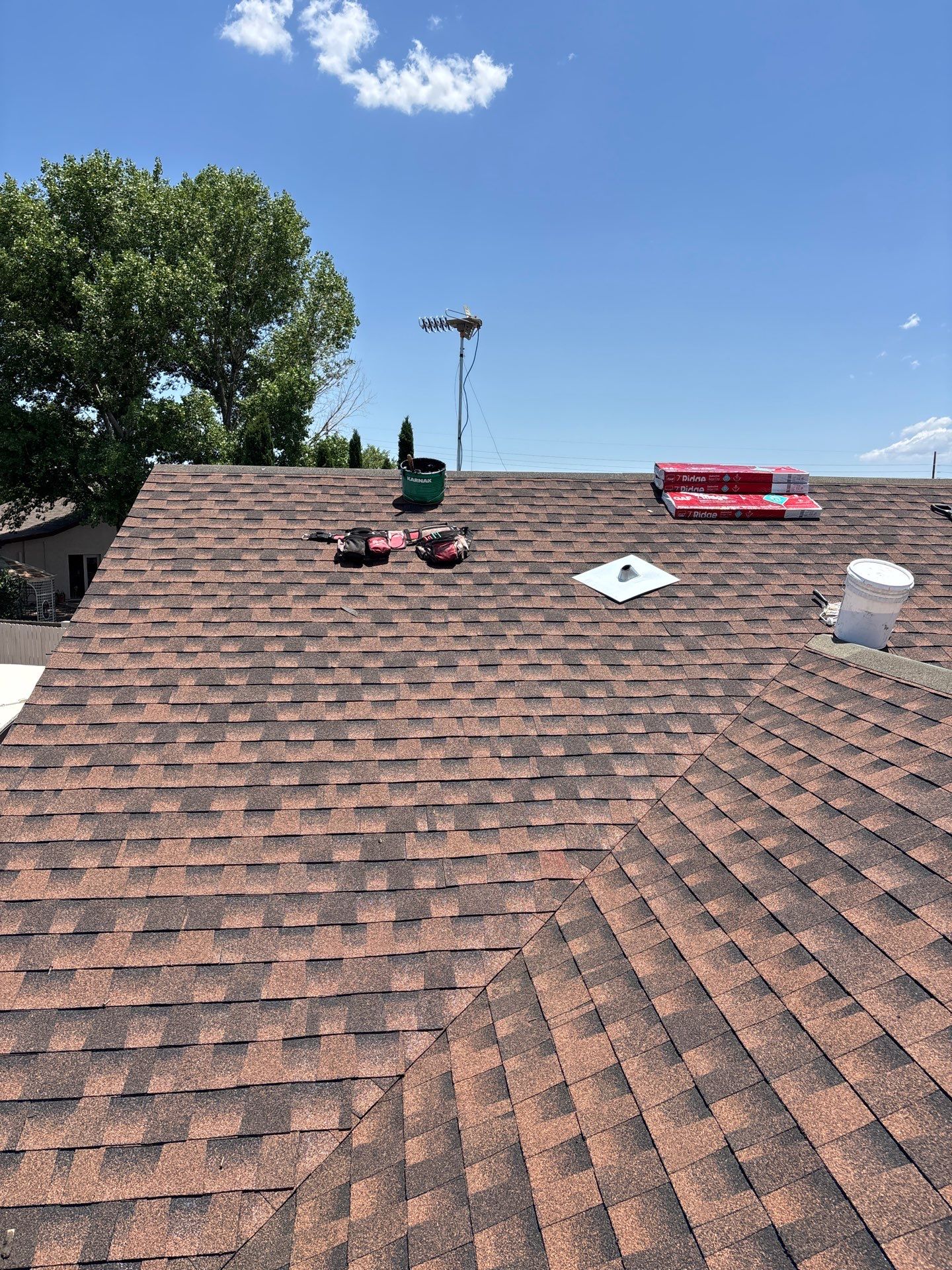GAF Timberline HDZ Shingle Roof Replacement in Prescott Valley by Badger Roofing