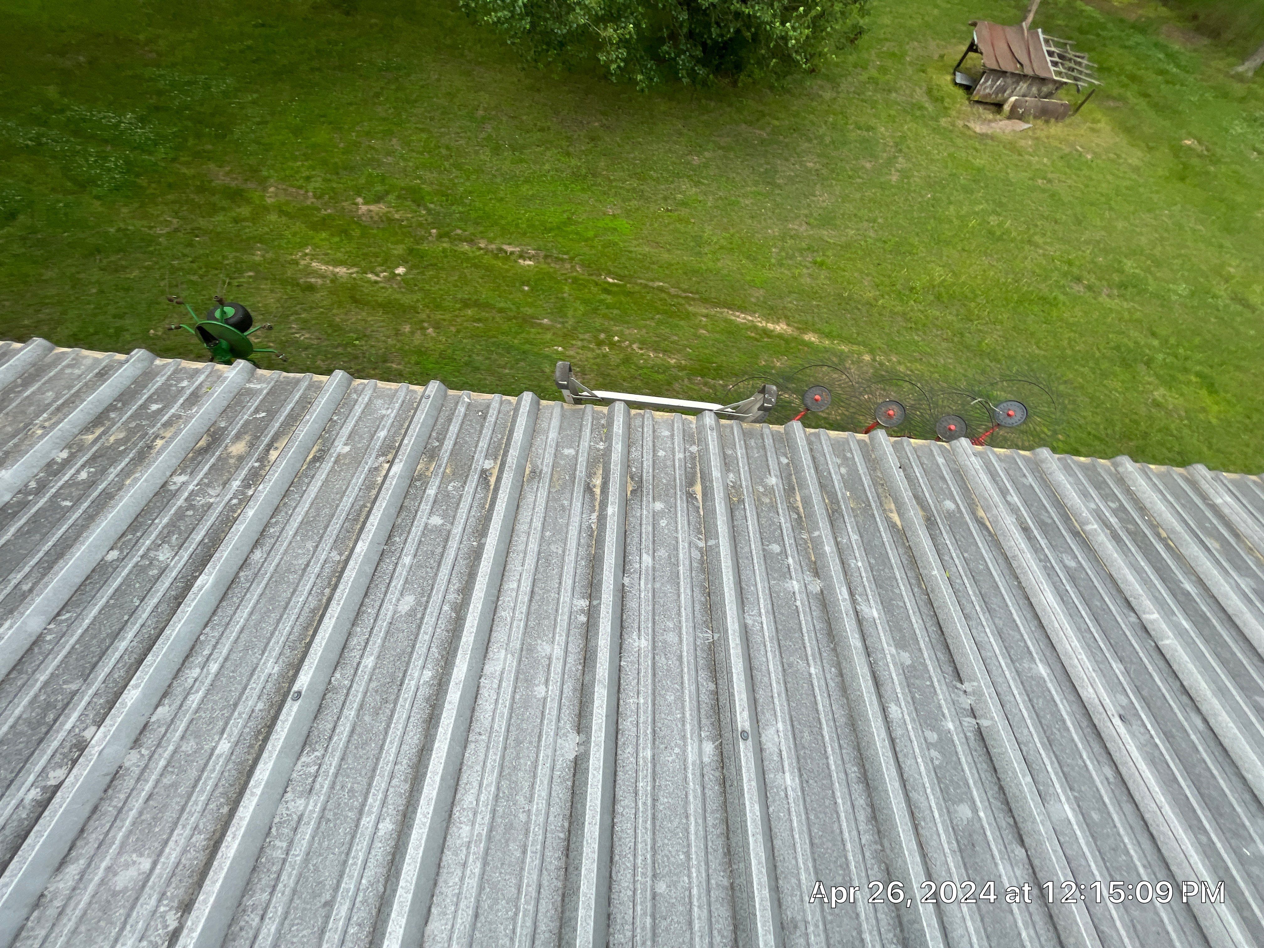 26 Gauge Galvanized metal roof by Hostetler Roofing