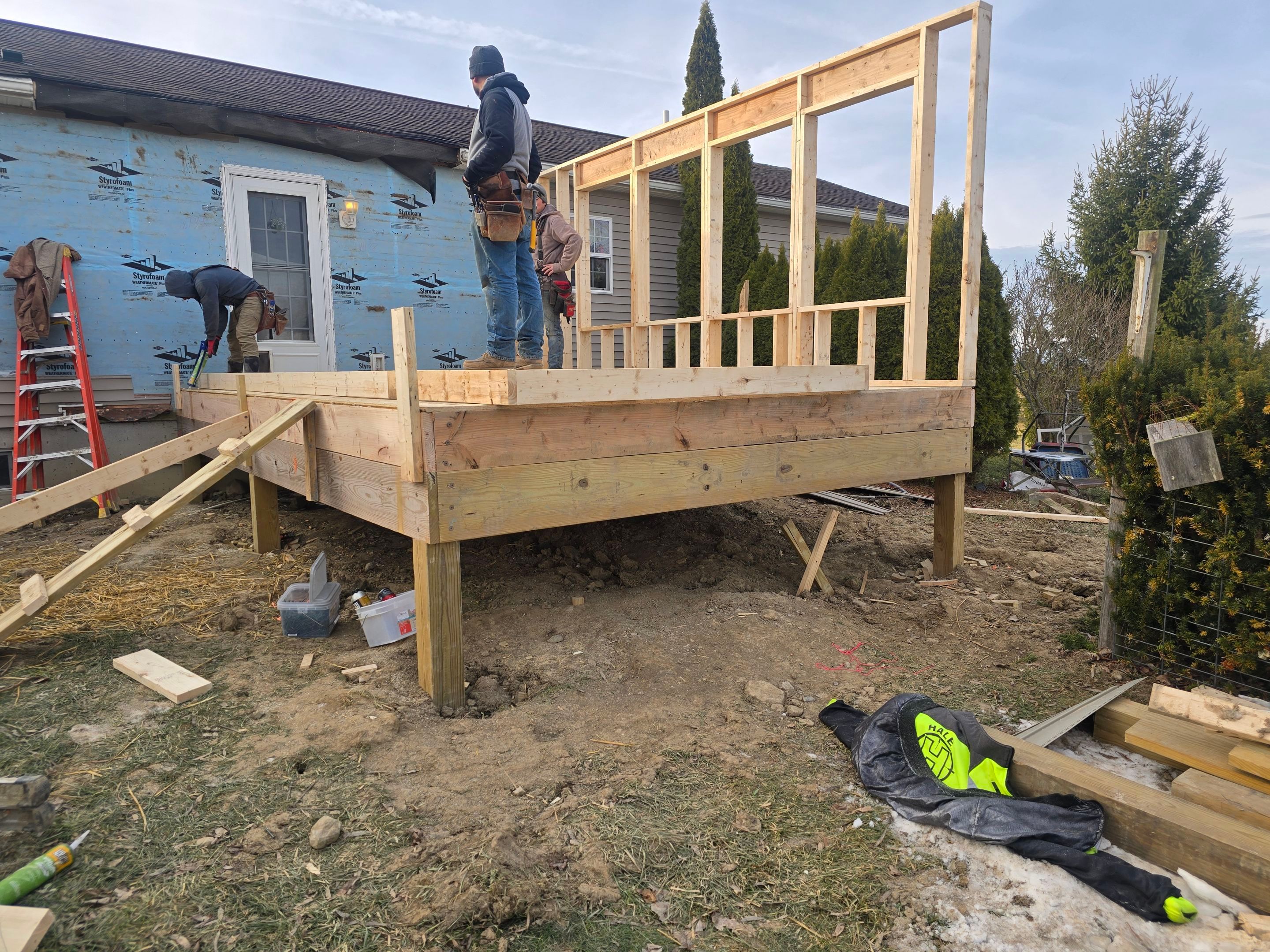 House addition and reroof by Horst Custom Homes 