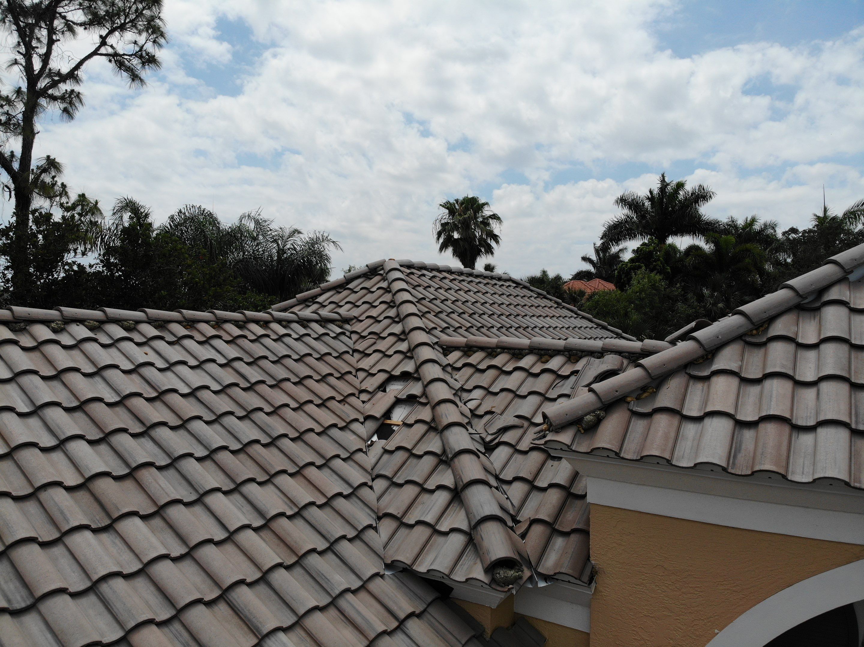 Residential Roofing Installation using Eagle Concrete Tile in Bonita Springs by International Roofing
