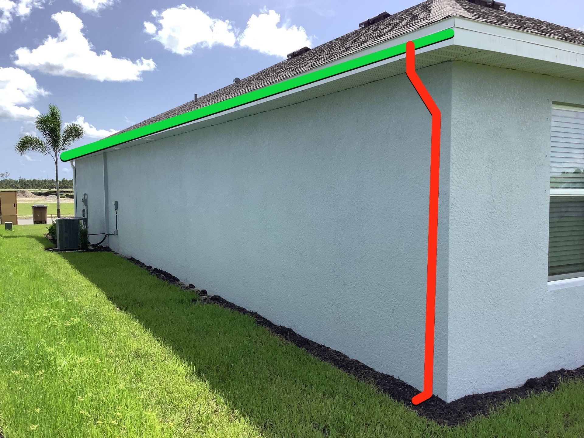 White Seamless Gutters for Beachfront Homes  by Gutter Professors