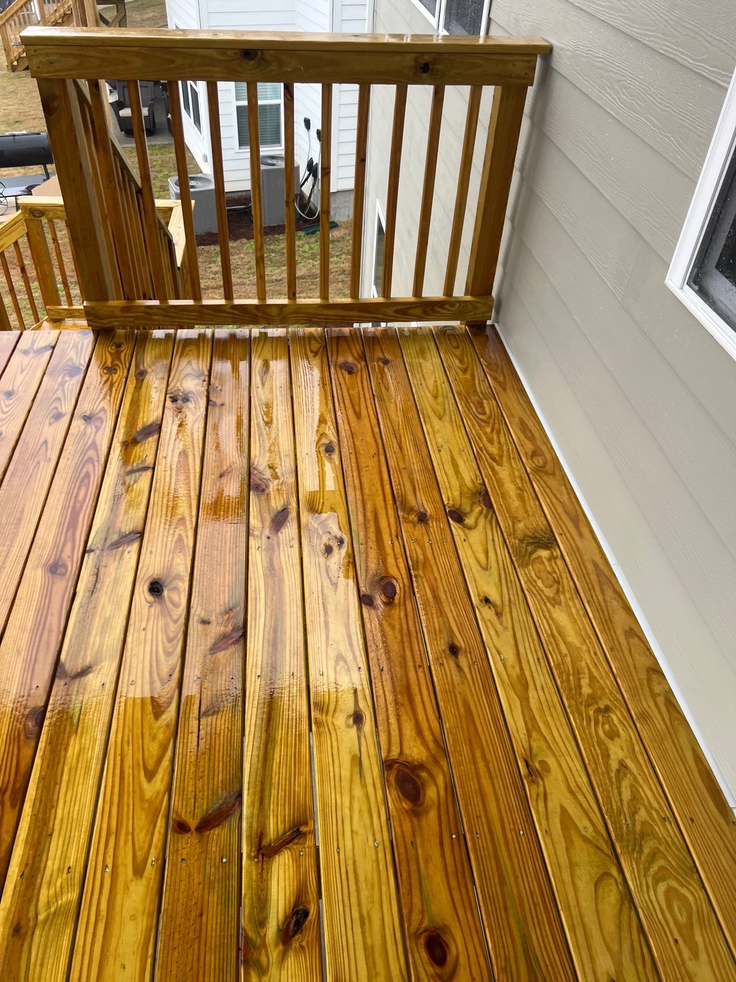 Weathered Deck using Wood Sealant by DuraSeal