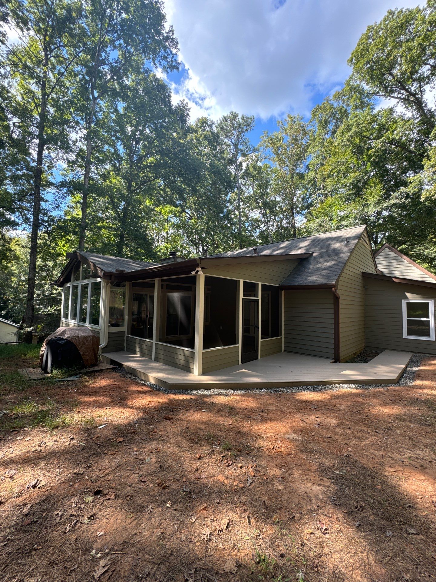 Screened-In Porch and Composite Deck Addition in Duluth by Swift Home Renovations