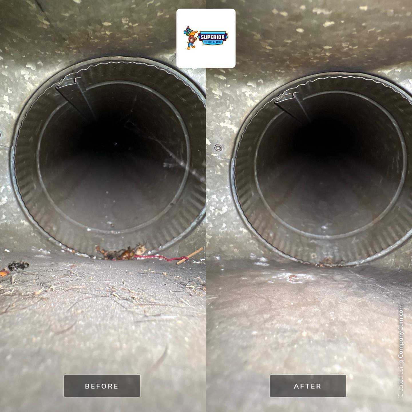 Air Duct Cleaning With a Vacuum Truck in New Waterford, OH by Superior Air Duct Cleaning