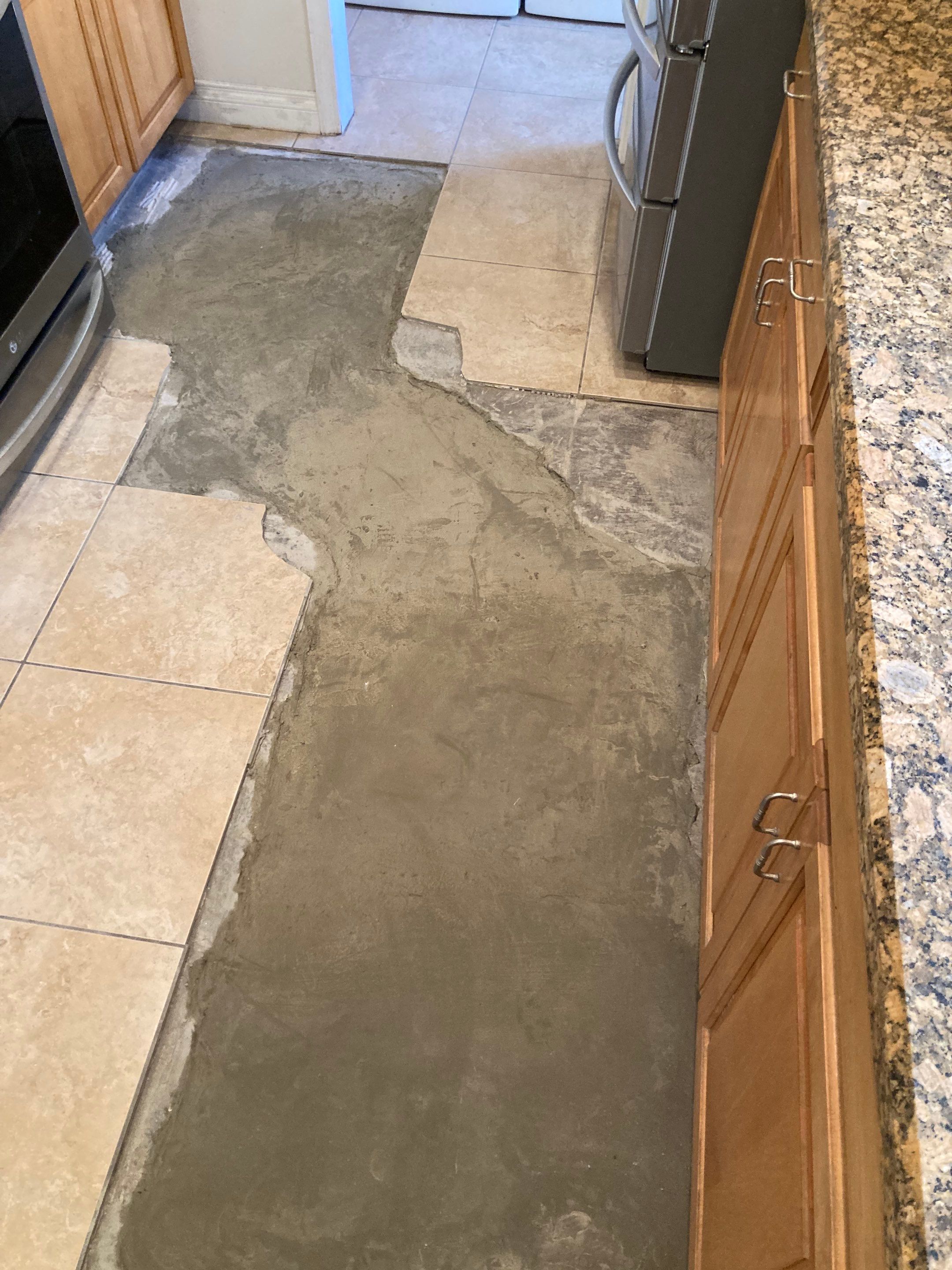 Broken Kitchen sink drain line by Professional Plumbing Inc 