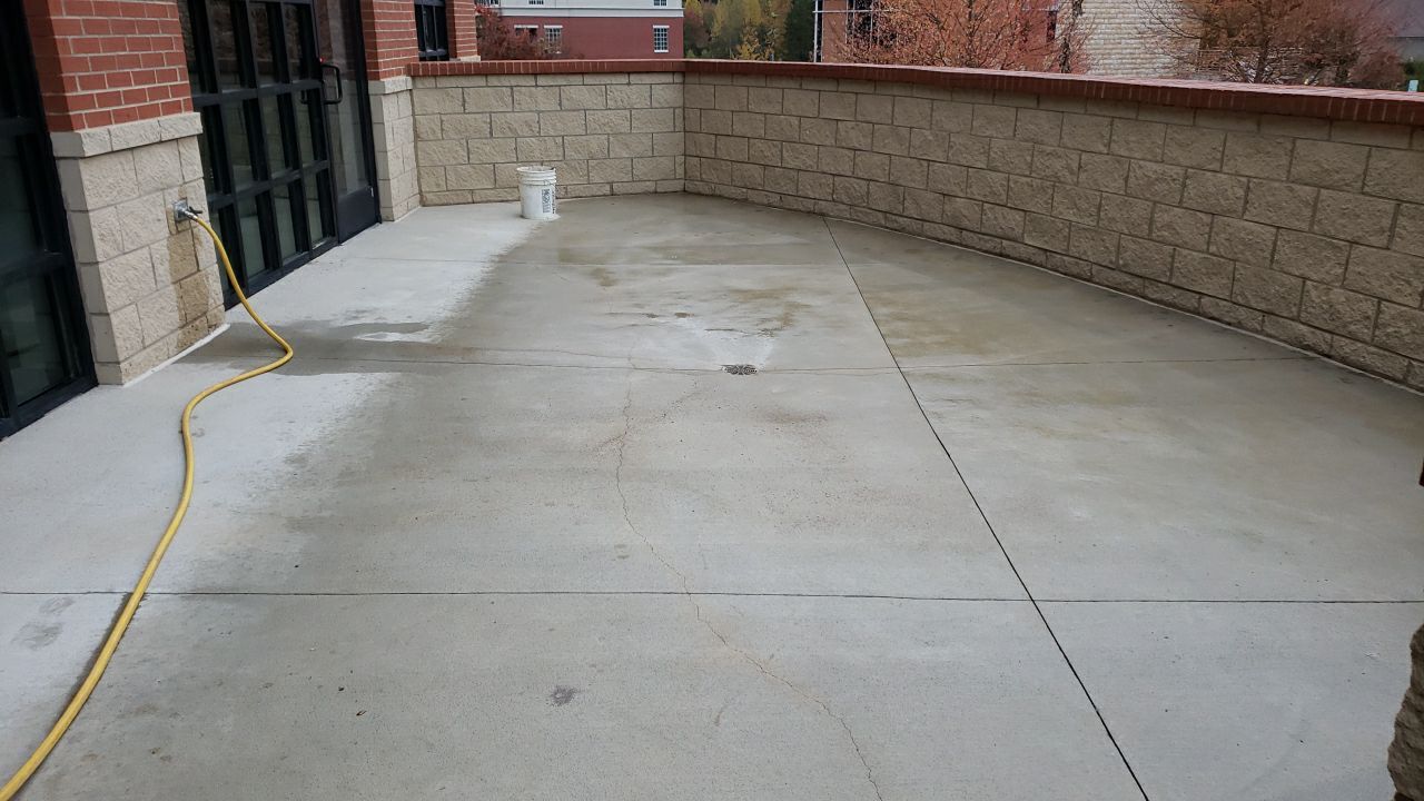 post construction by Power Wash Masters LLC
