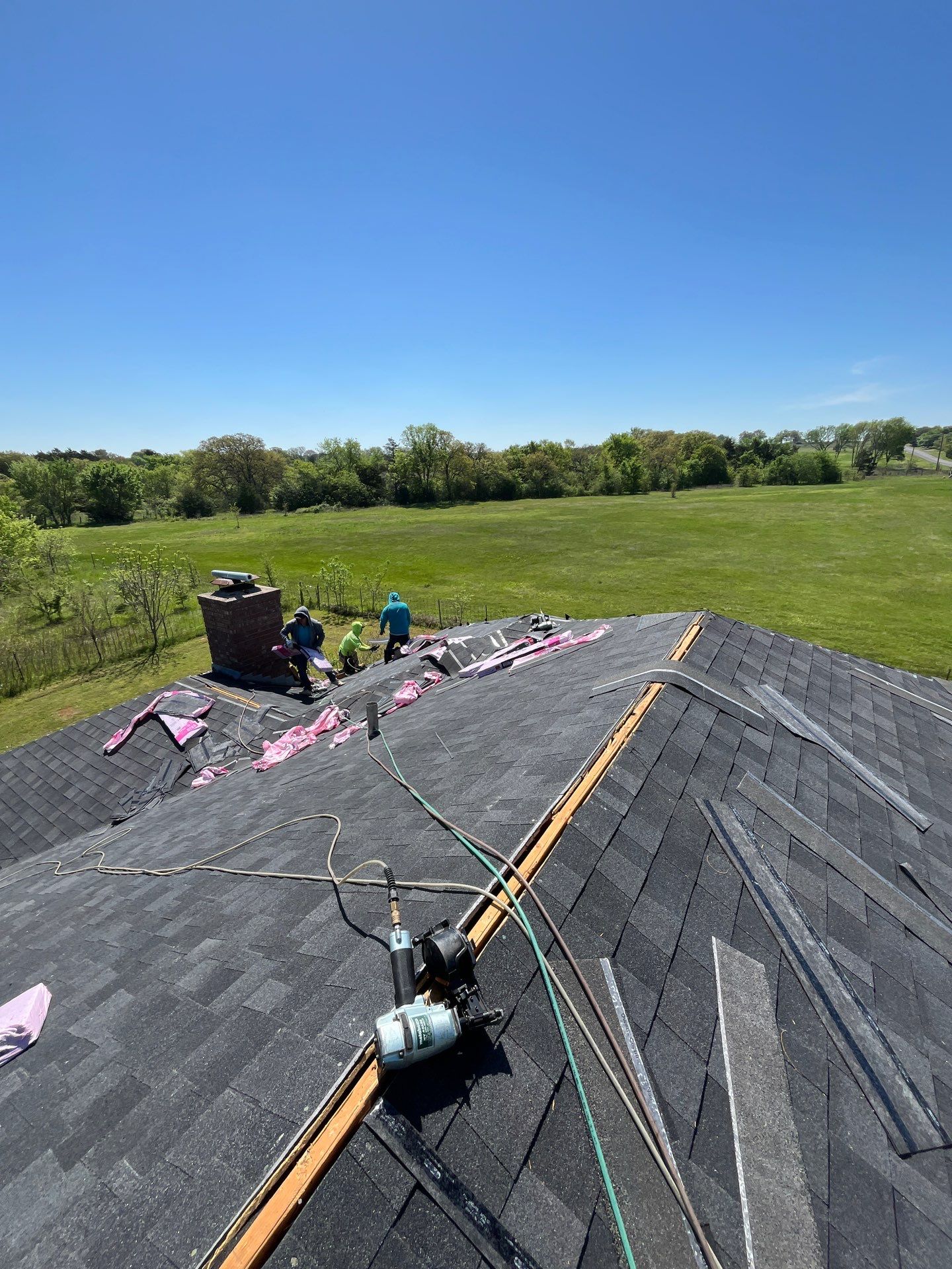 Storm Restoration Project  by Berry Good Roofing 