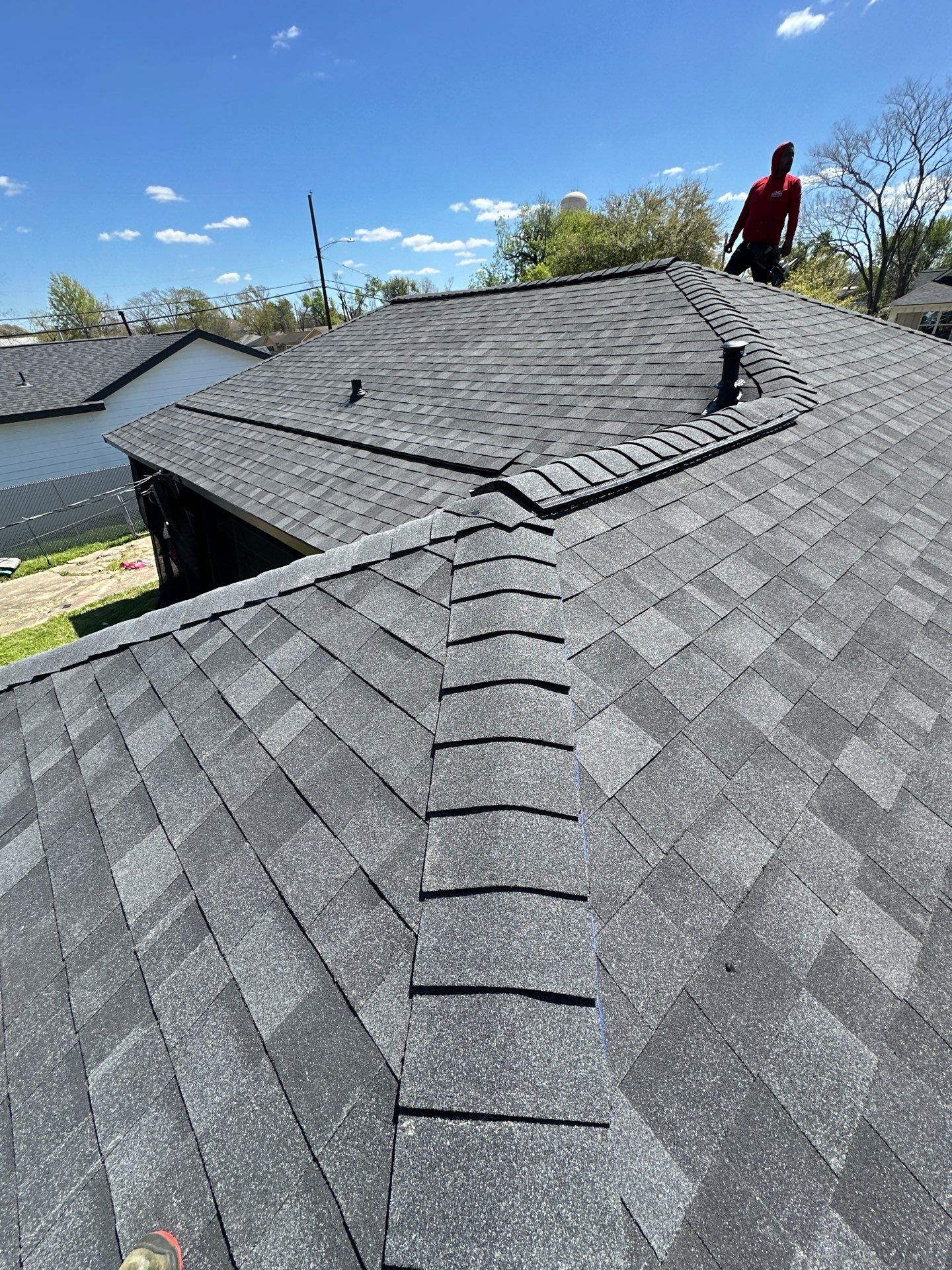 Project in Houston by Motion Roofing