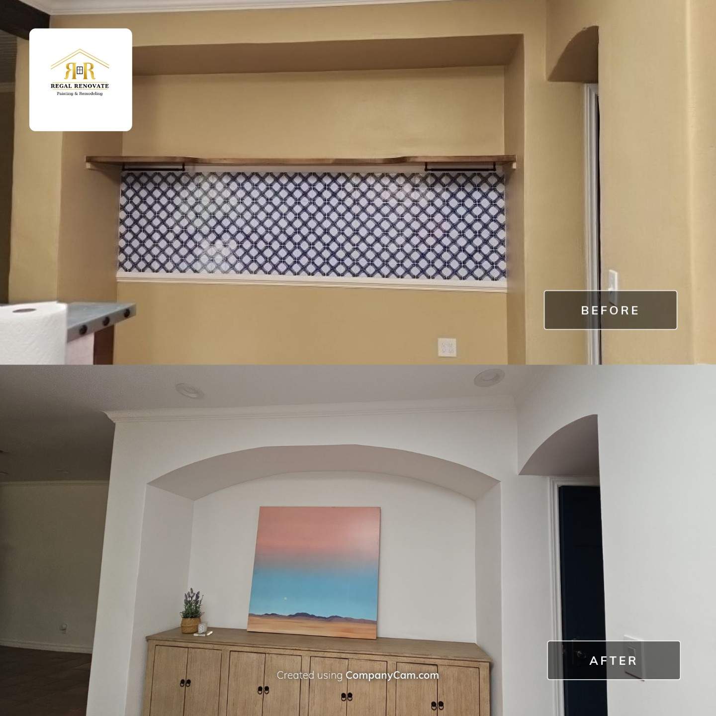 Residential Interior Painting and Renovations by Regal Renovate