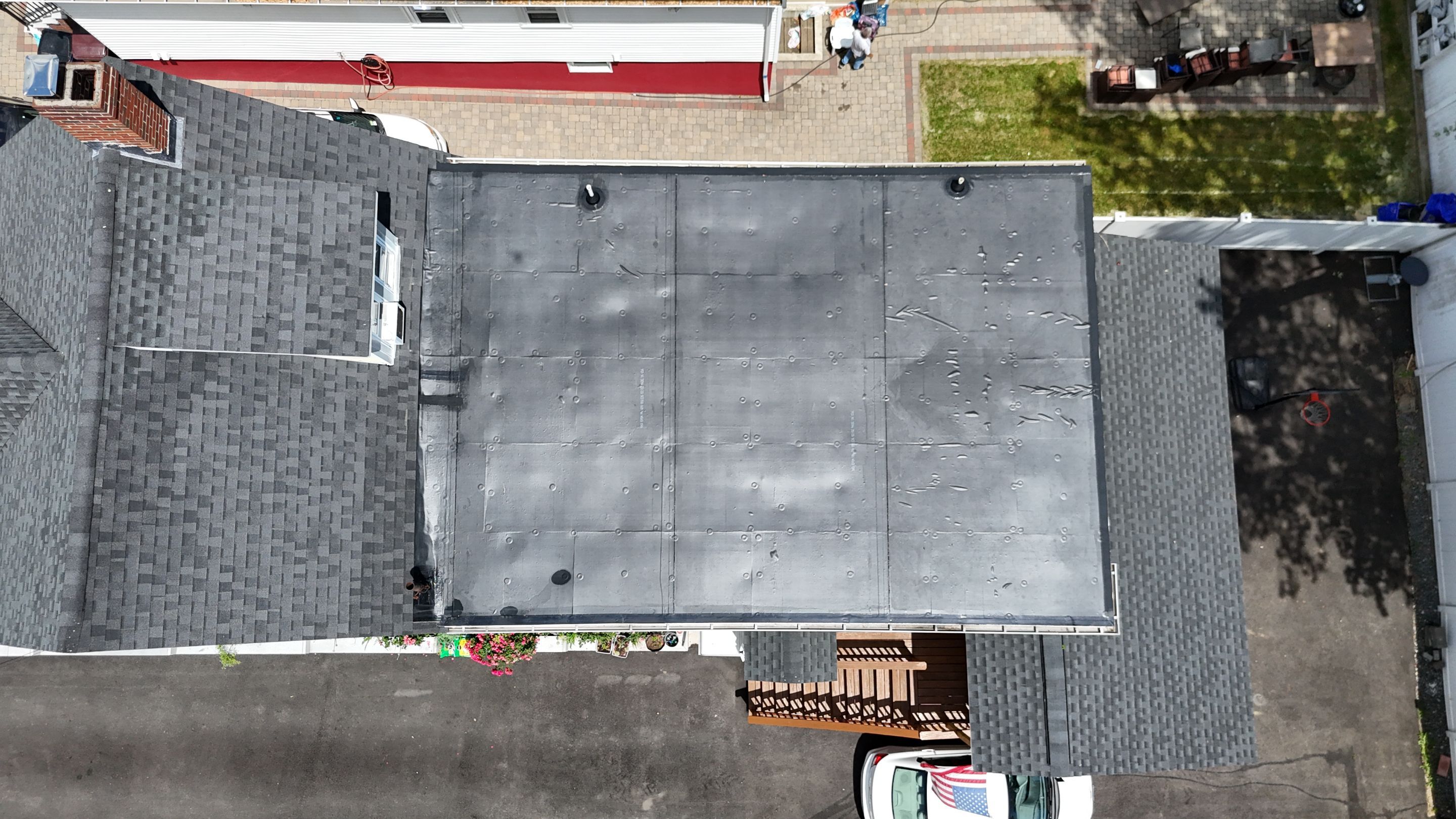 Revere EPDM Flat Roof Replacement — Durable Rubber Roofing System by JOHNNYS PRO